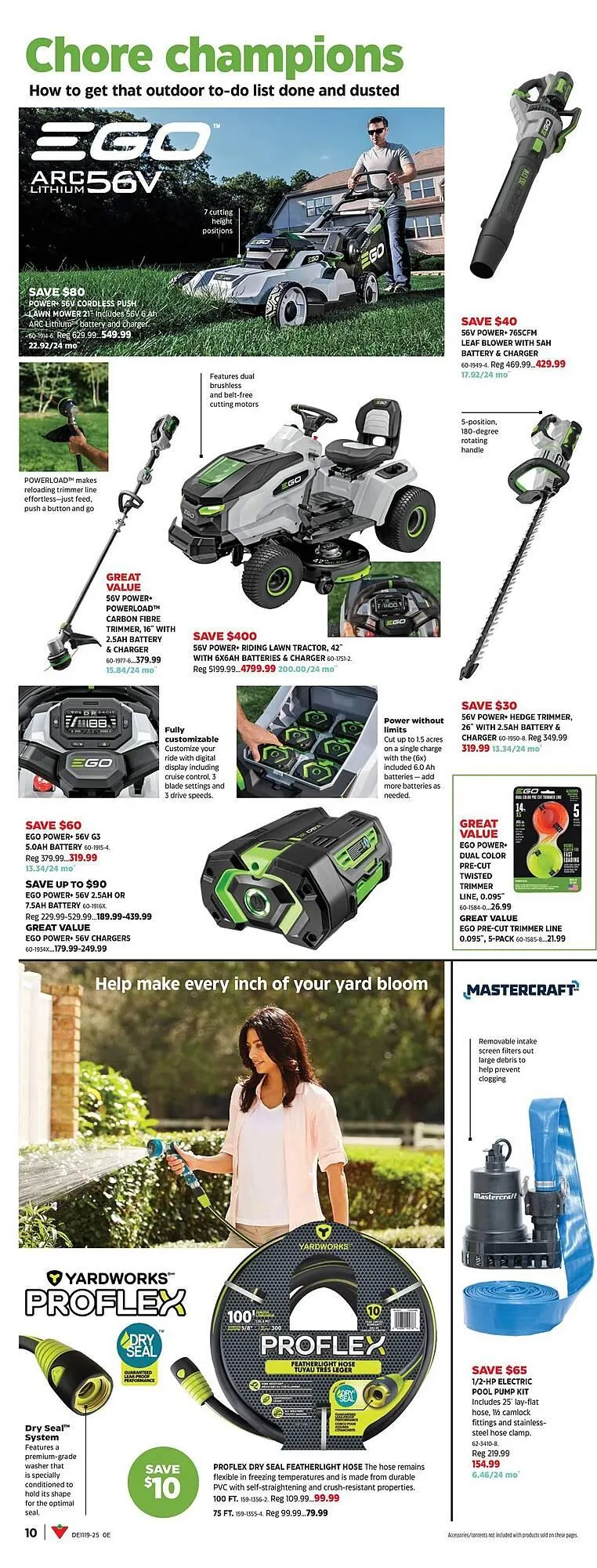 Canadian Tire flyer from May 2 to May 22 2025 - flyer page 10