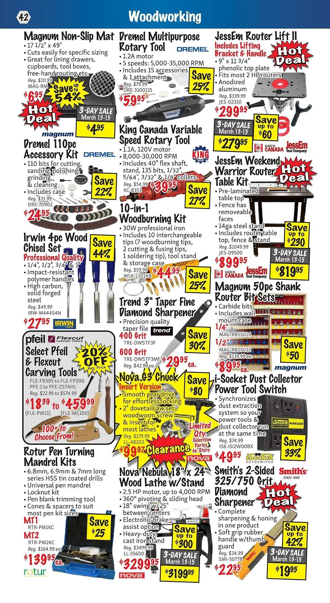 KMS Tools flyer from March 1 to March 31 2025 - flyer page 42