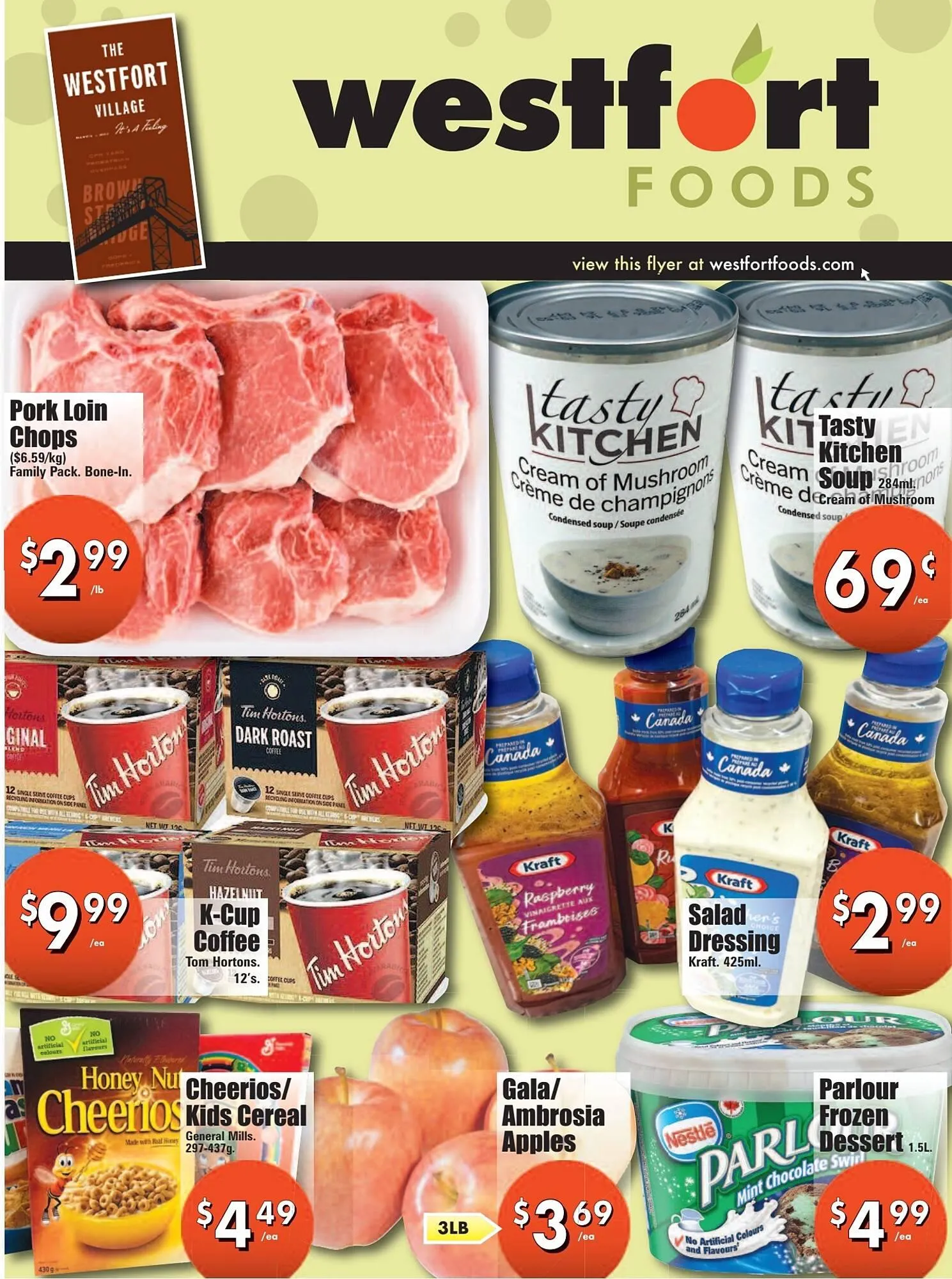 Westfort Foods flyer - 1