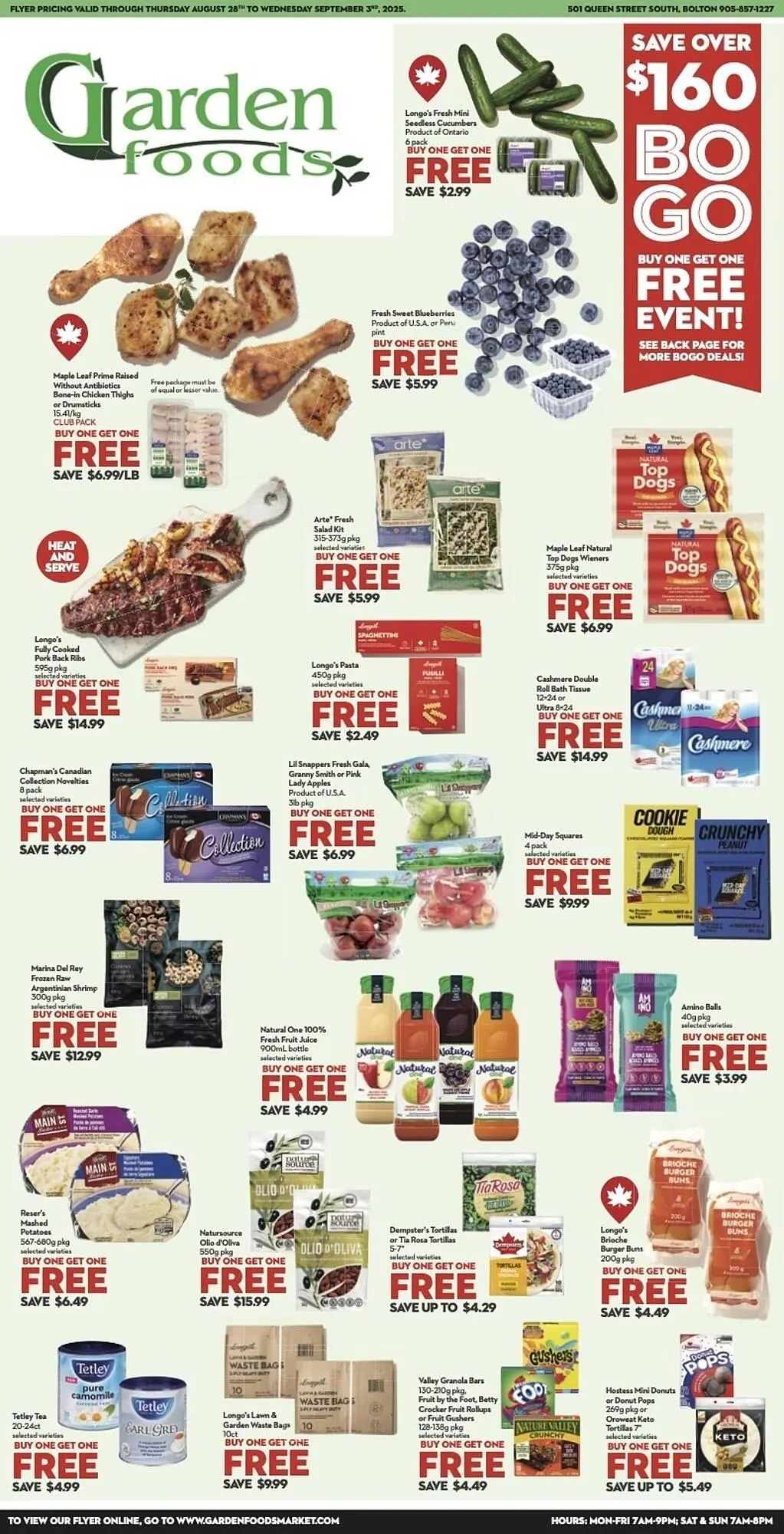 Garden Foods flyer from August 28 to September 3 2025 - flyer page 1