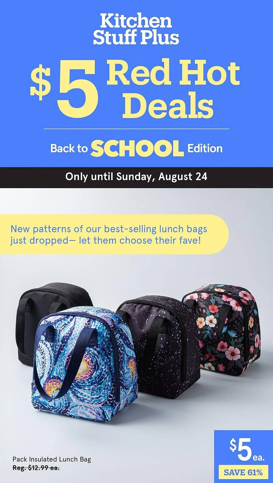 Kitchen Stuff Plus flyer from August 18 to August 25 2025 - flyer page 1