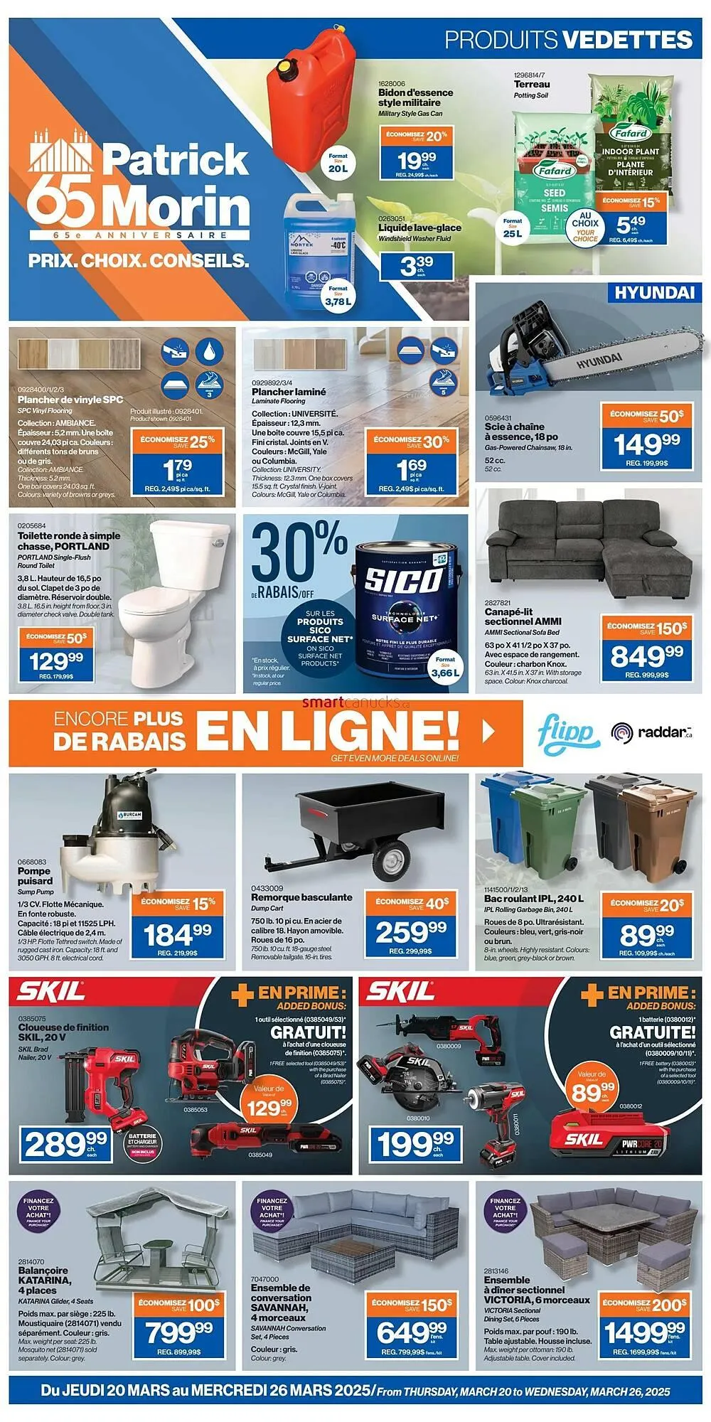 Patrick Morin flyer - 1