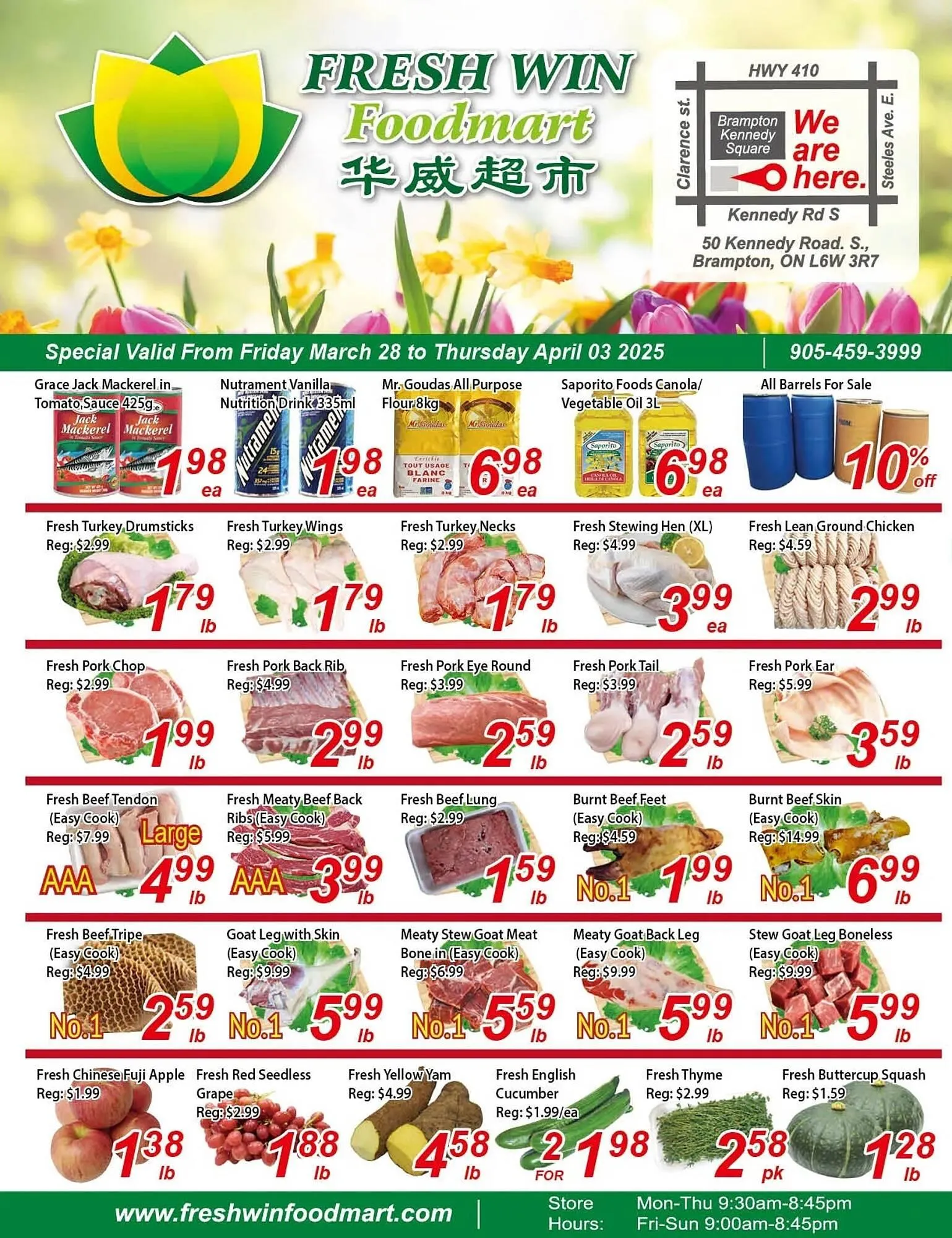 Fresh Win Foodmart flyer - 1