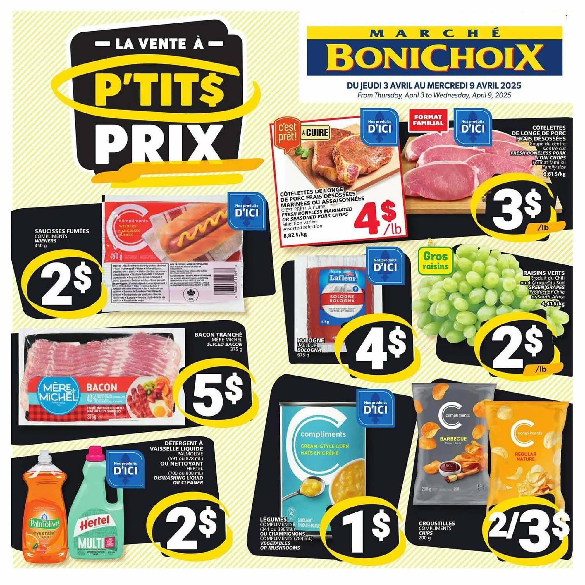 Marché Bonichoix flyer - 1