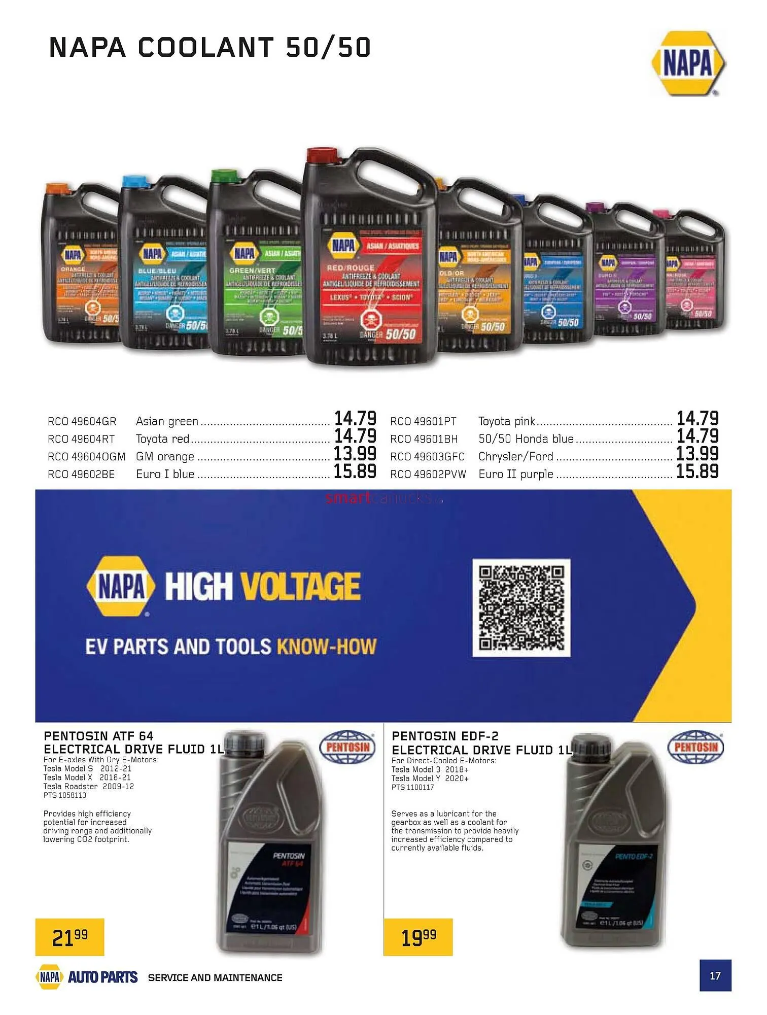 NAPA Auto Parts flyer from May 1 to May 31 2025 - flyer page 17