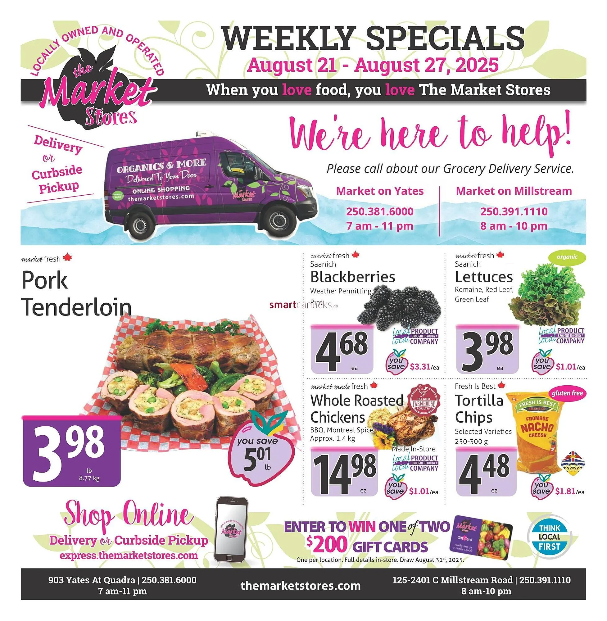 The Market Stores flyer from August 21 to August 27 2025 - flyer page 1