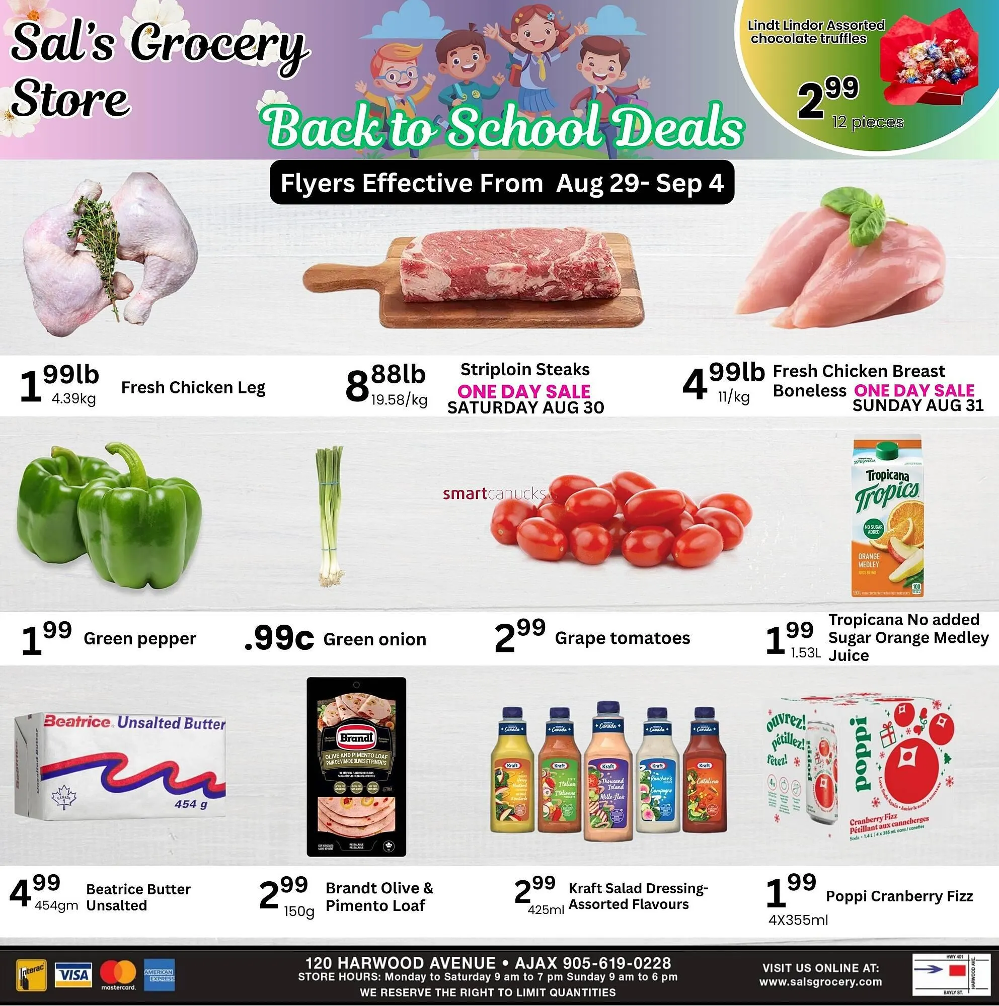 Sal's Grocery flyer from August 29 to September 4 2025 - flyer page 1