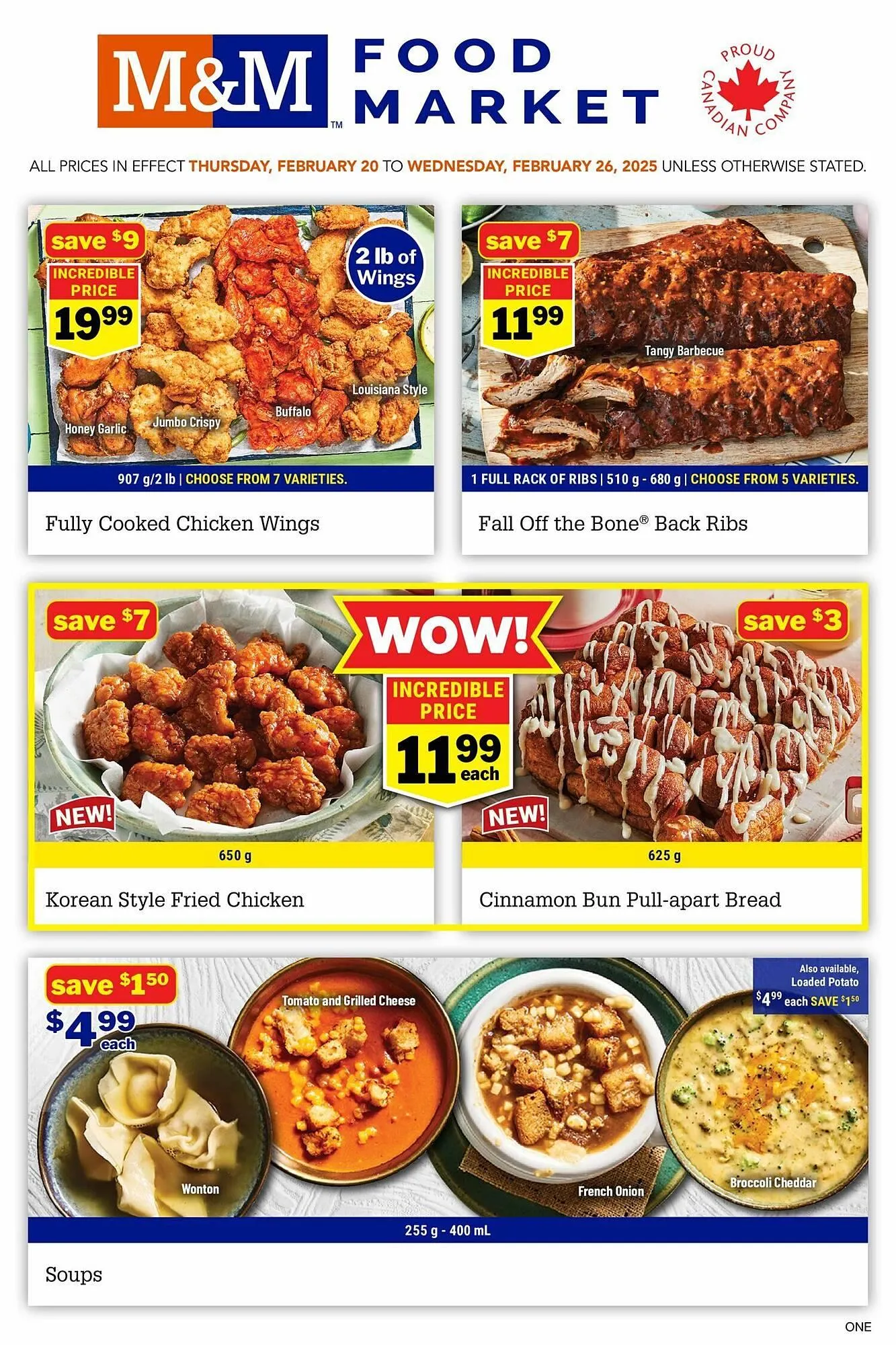 M & M Food Market flyer - 1