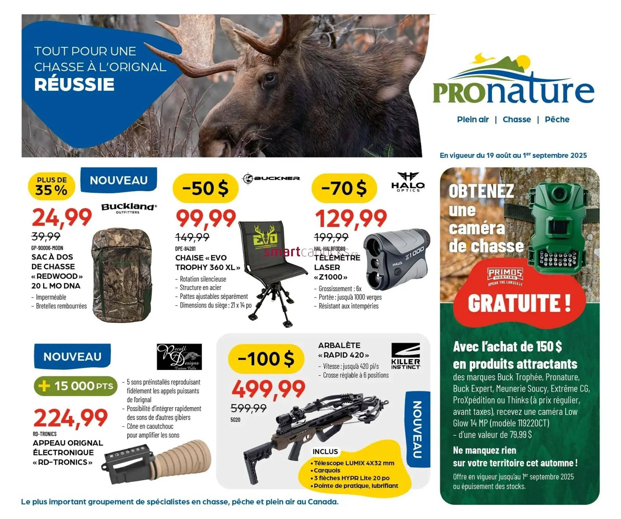 Pronature flyer from August 21 to August 27 2025 - flyer page 1