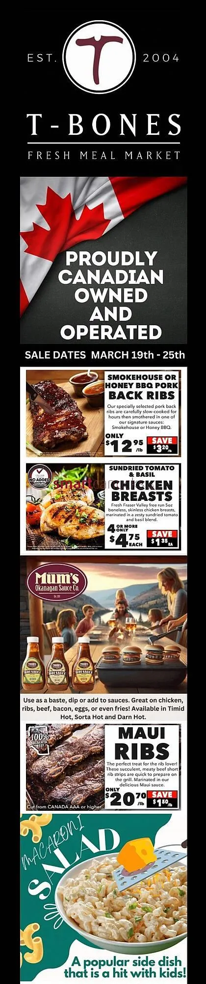 T-Bones flyer - 1