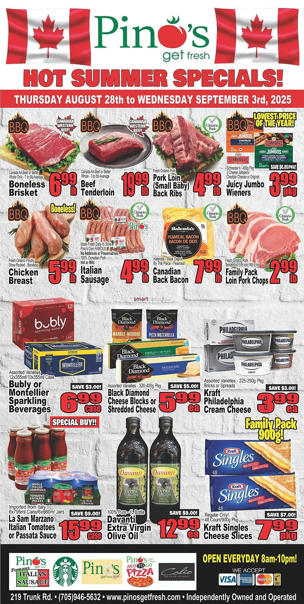 Pino's flyer from August 28 to September 3 2025 - flyer page 1