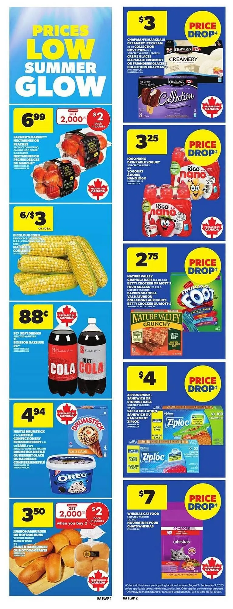 Real Canadian Superstore flyer from August 14 to August 20 2025 - flyer page 1