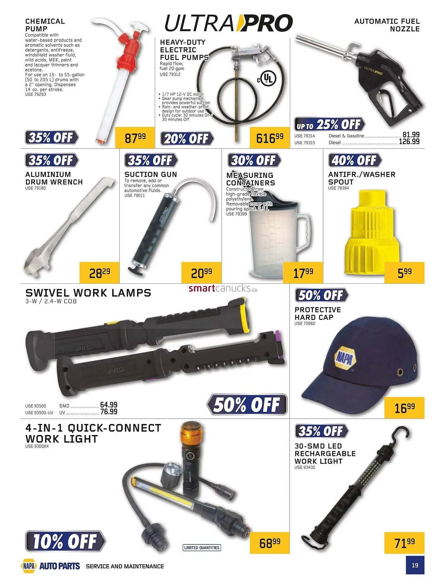 NAPA Auto Parts flyer from May 1 to May 31 2025 - flyer page 19