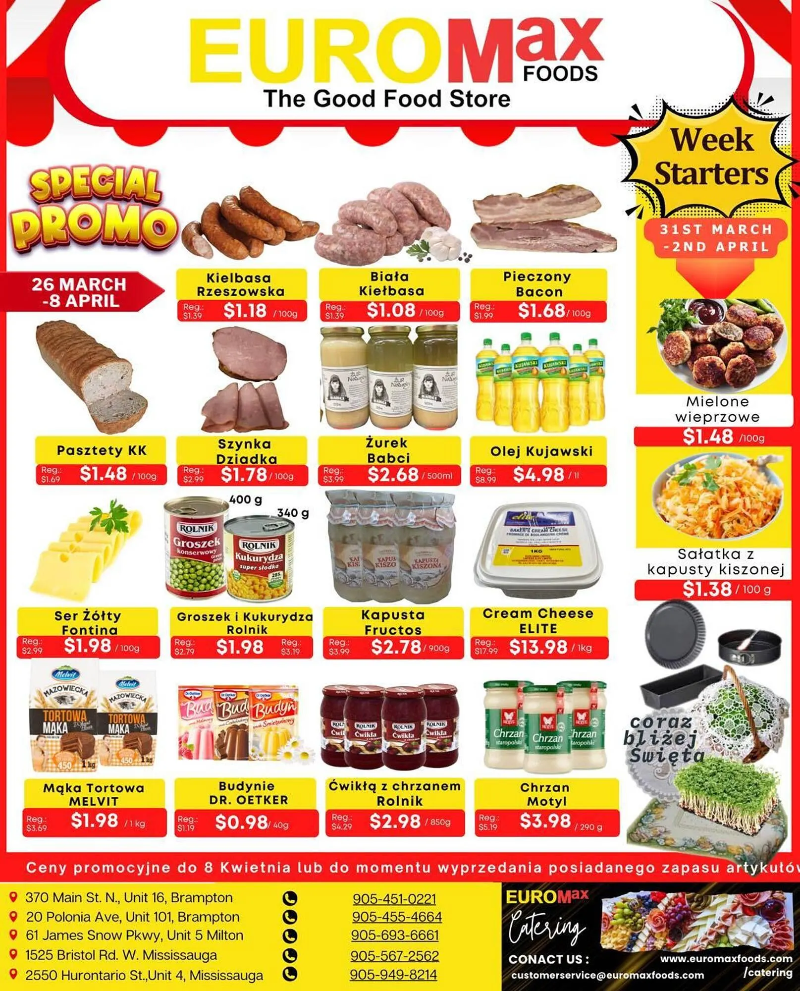 EuroMax Foods flyer - 1