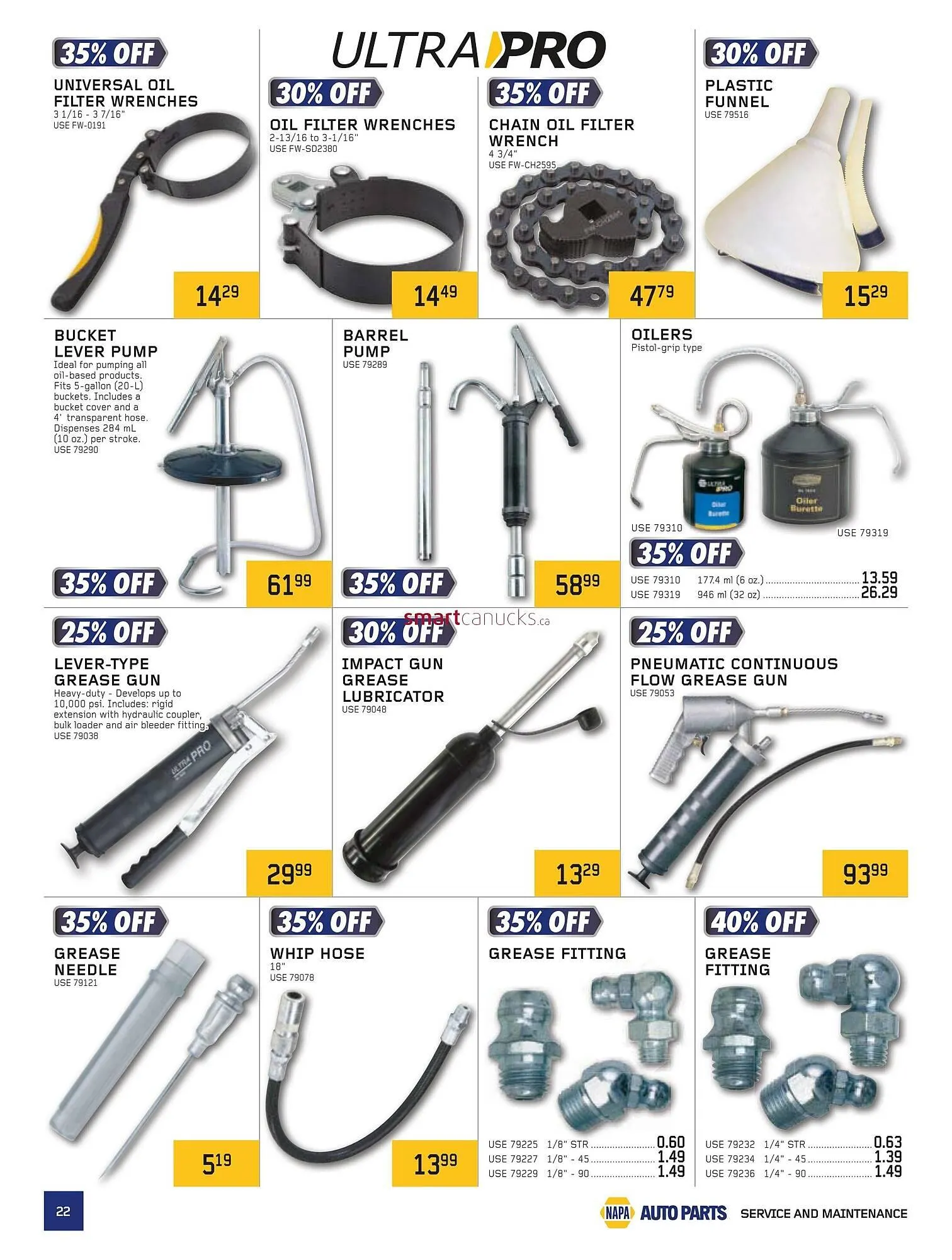 NAPA Auto Parts flyer from May 1 to May 31 2025 - flyer page 22