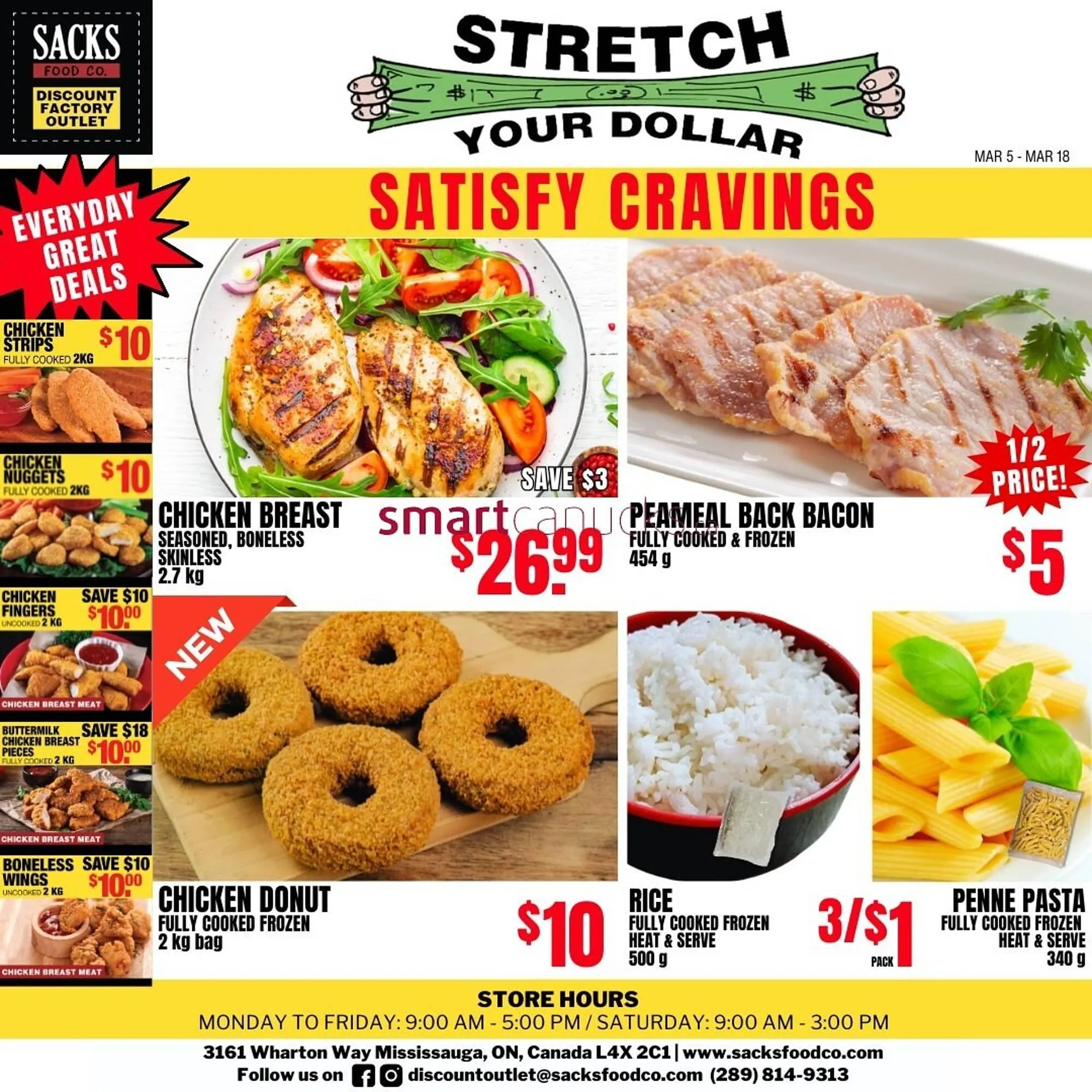 Sacks Food Co. flyer - 1