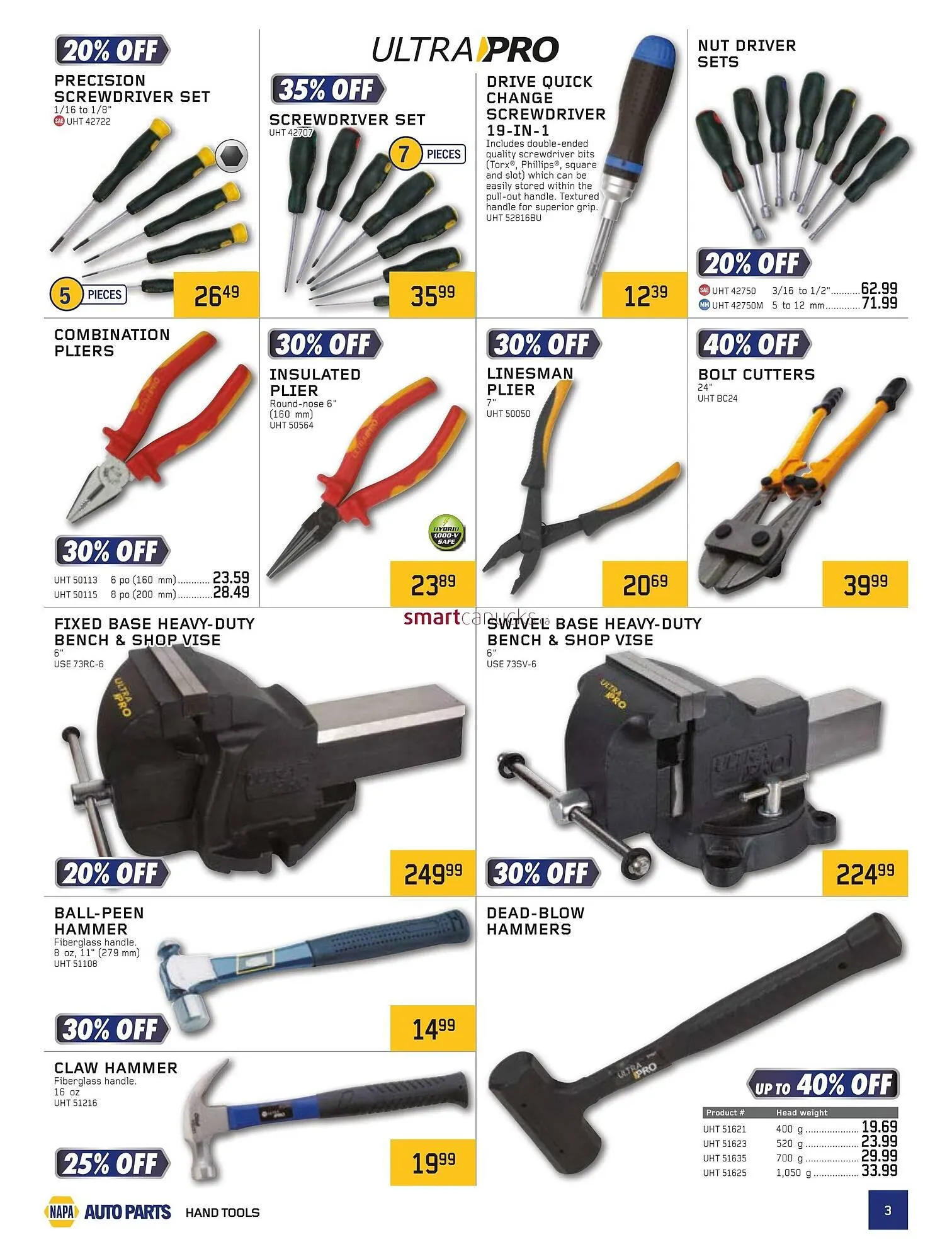 NAPA Auto Parts flyer from May 1 to May 31 2025 - flyer page 3