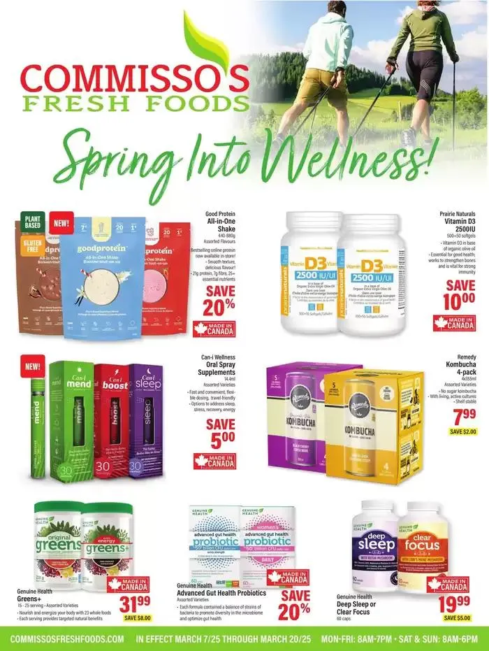 Commissos Fresh Foods weeky flyer - 1