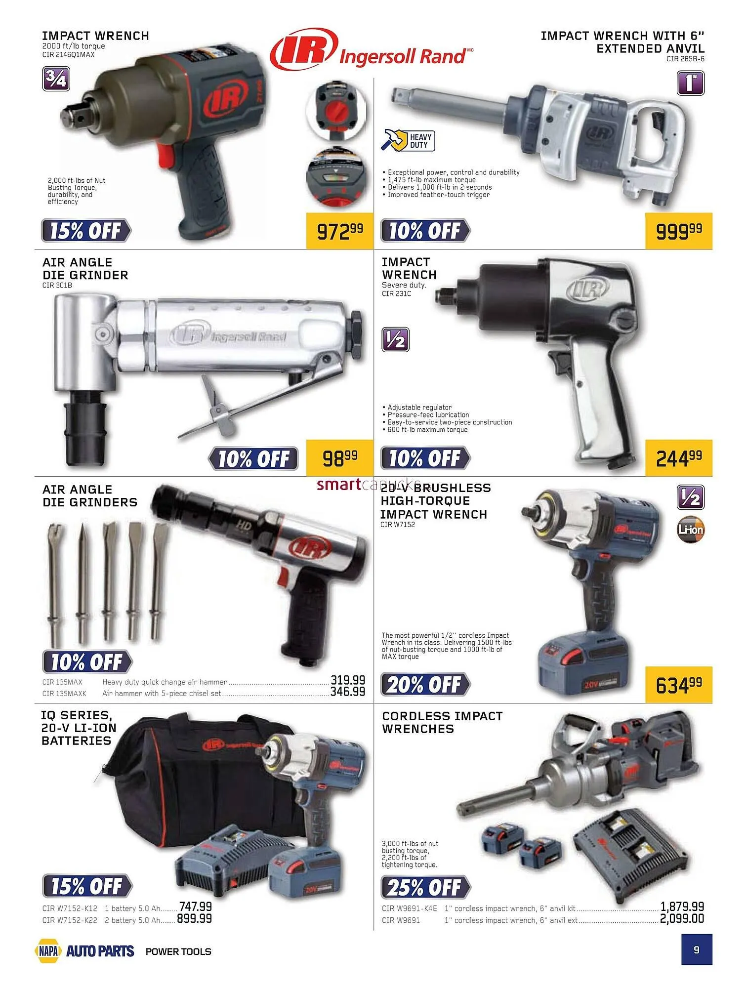 NAPA Auto Parts flyer from May 1 to May 31 2025 - flyer page 9