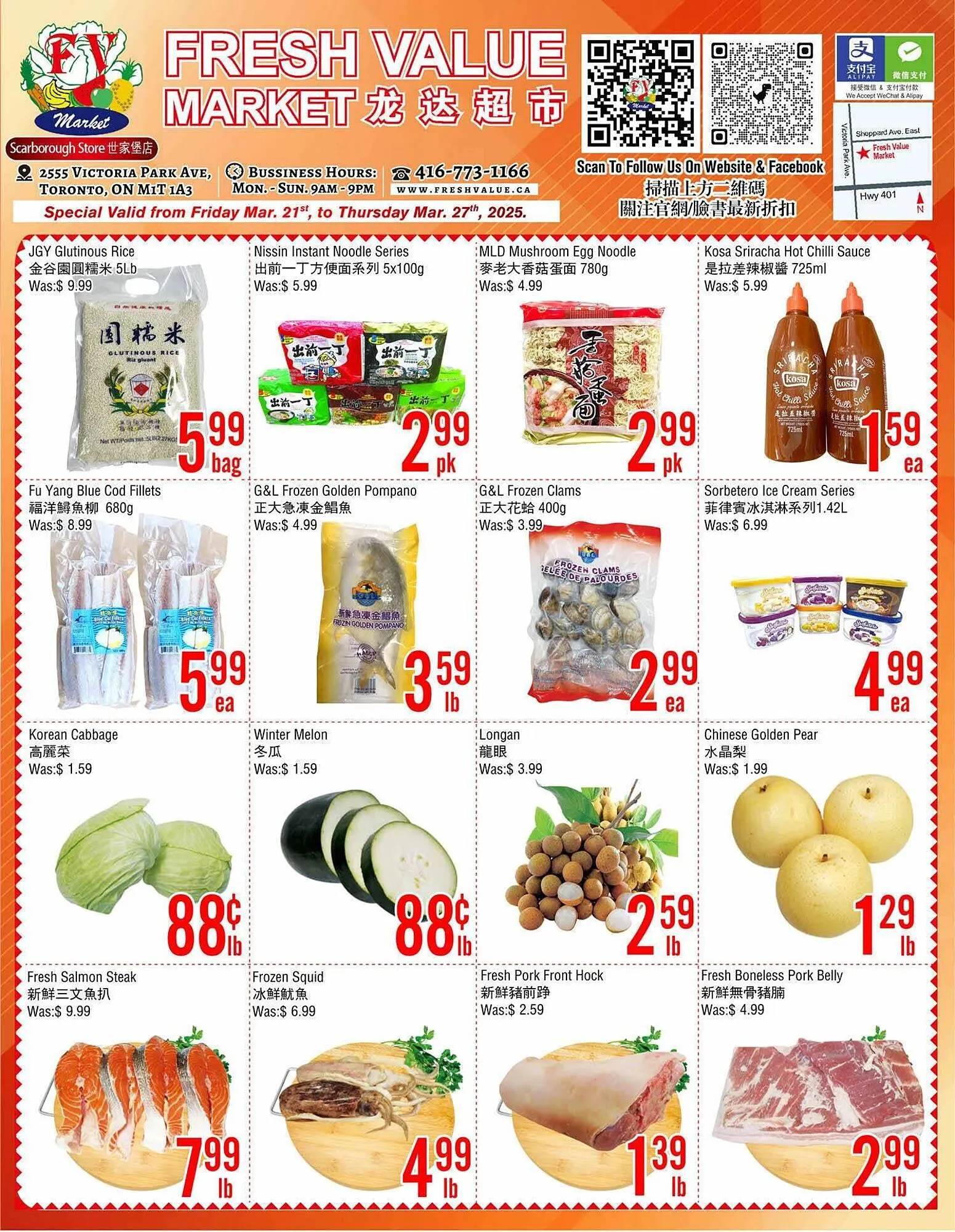Fresh Value flyer - 1