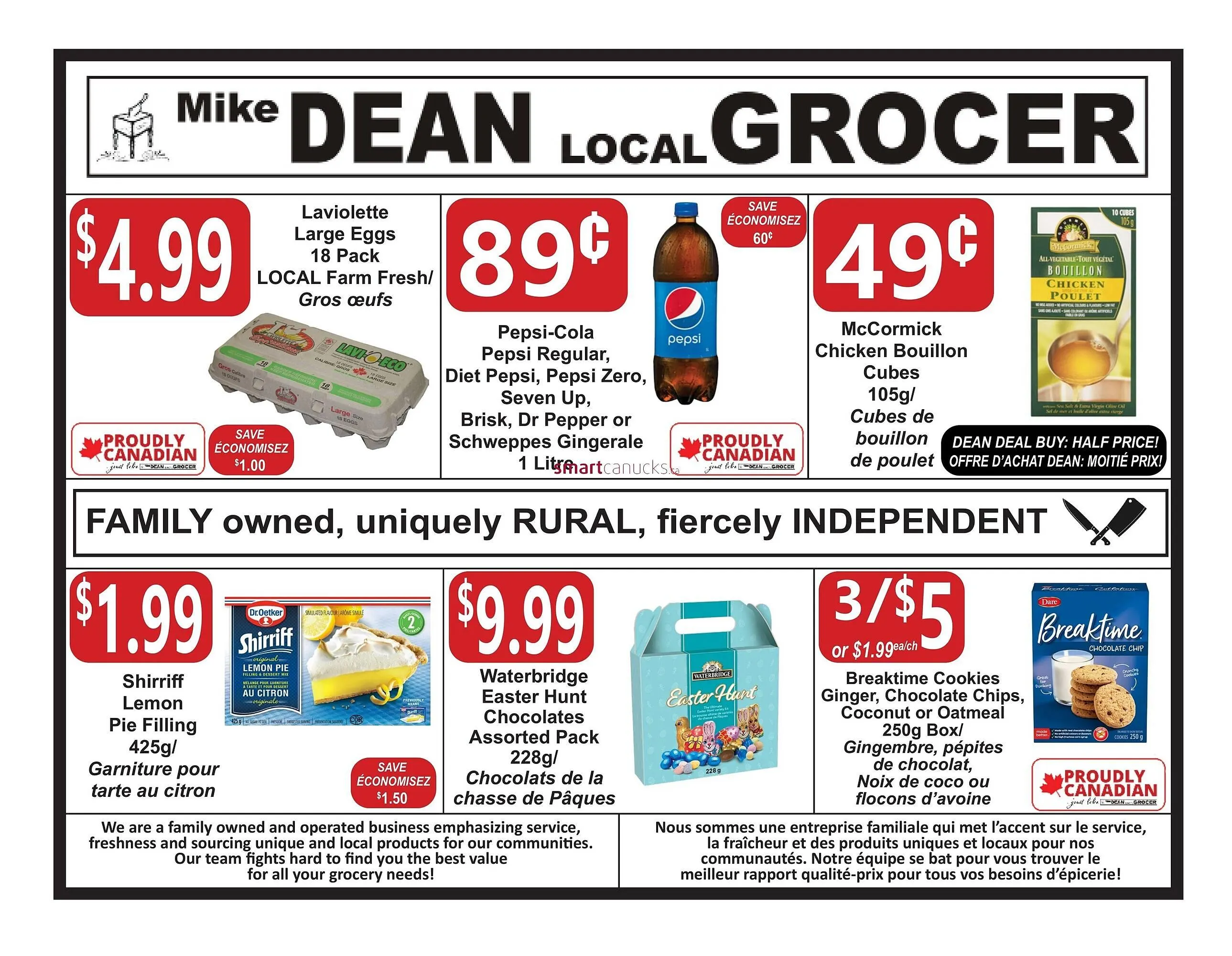Mike Deans Super Food flyer - 1