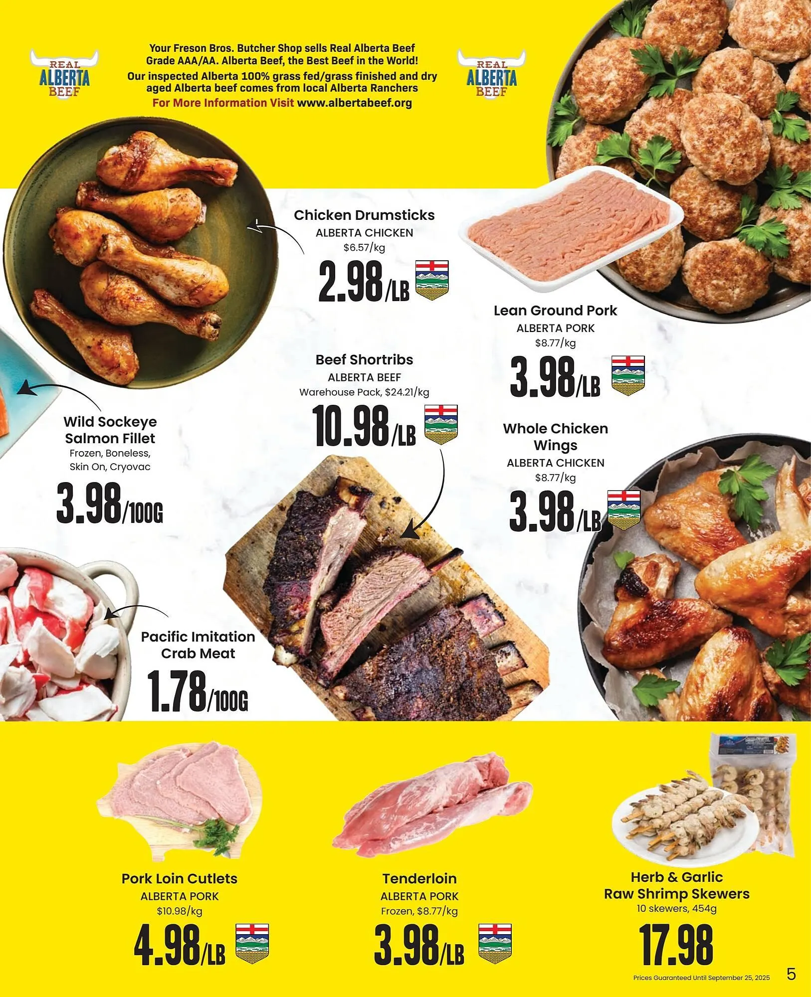 Freson Bros flyer from August 29 to September 25 2025 - flyer page 5