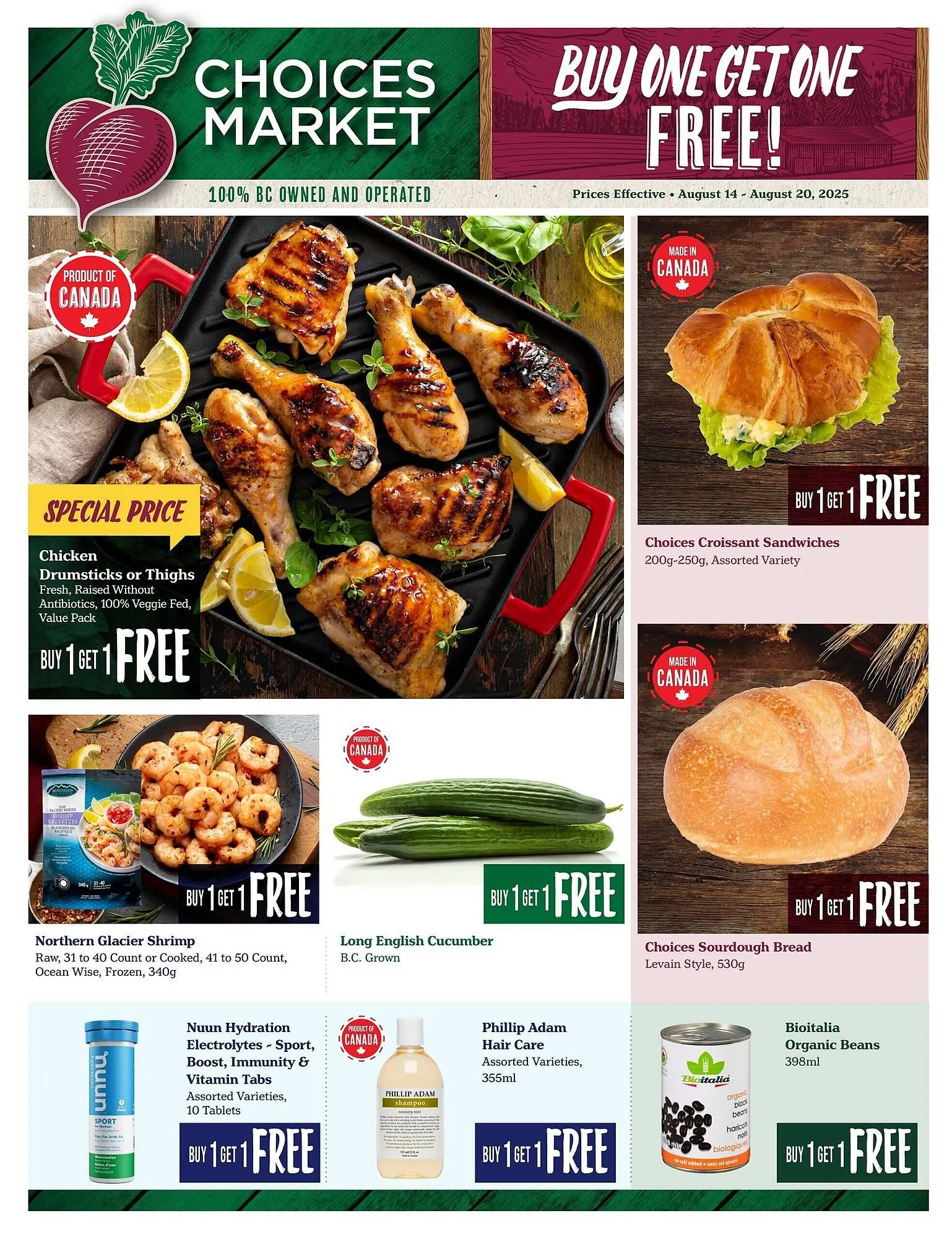 Choices Market flyer from August 14 to August 20 2025 - flyer page 1