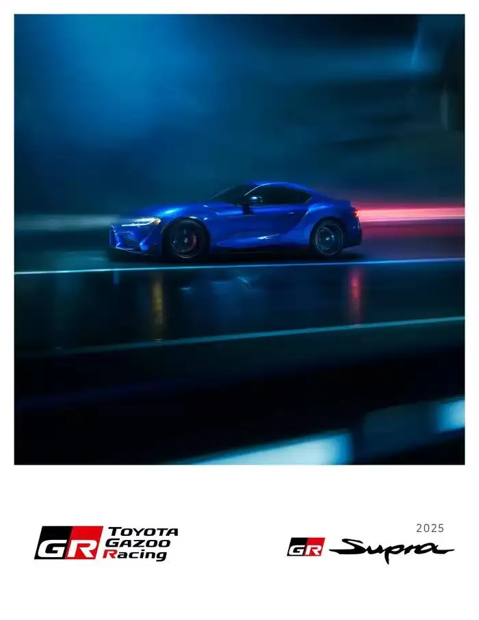 Toyota GR Supra from February 11 to February 11 2026 - flyer page 1