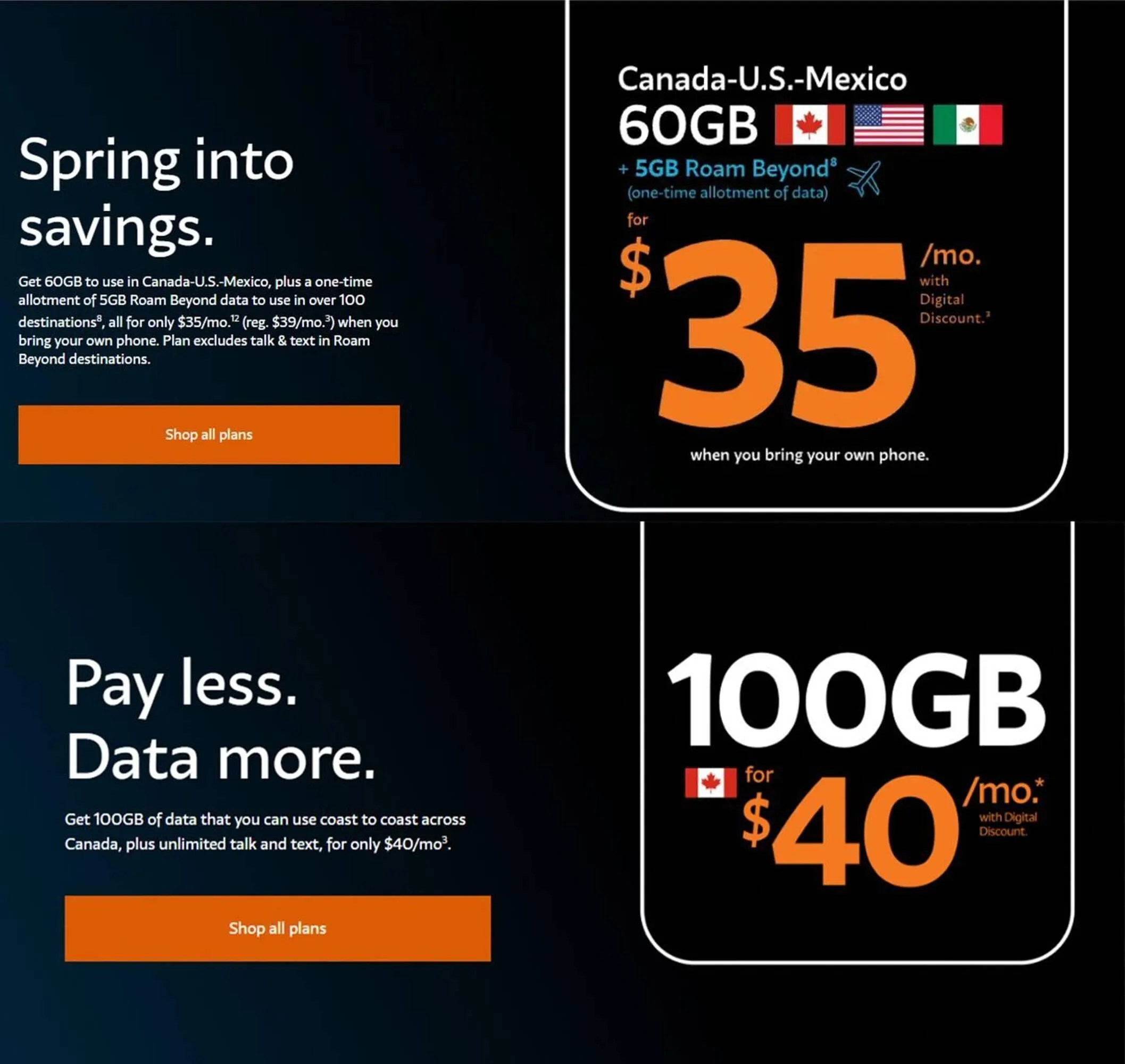 Freedom Mobile flyer - 1