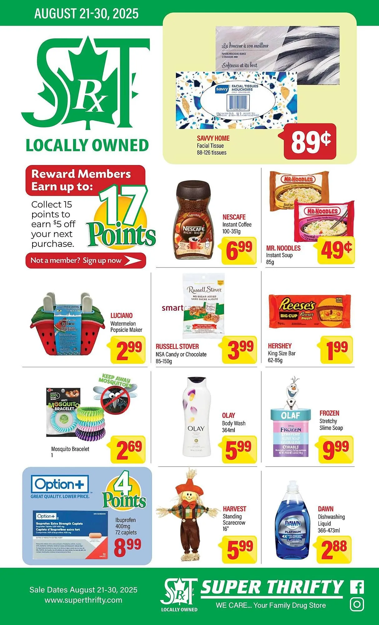 Super Thrifty flyer from August 21 to August 27 2025 - flyer page 1