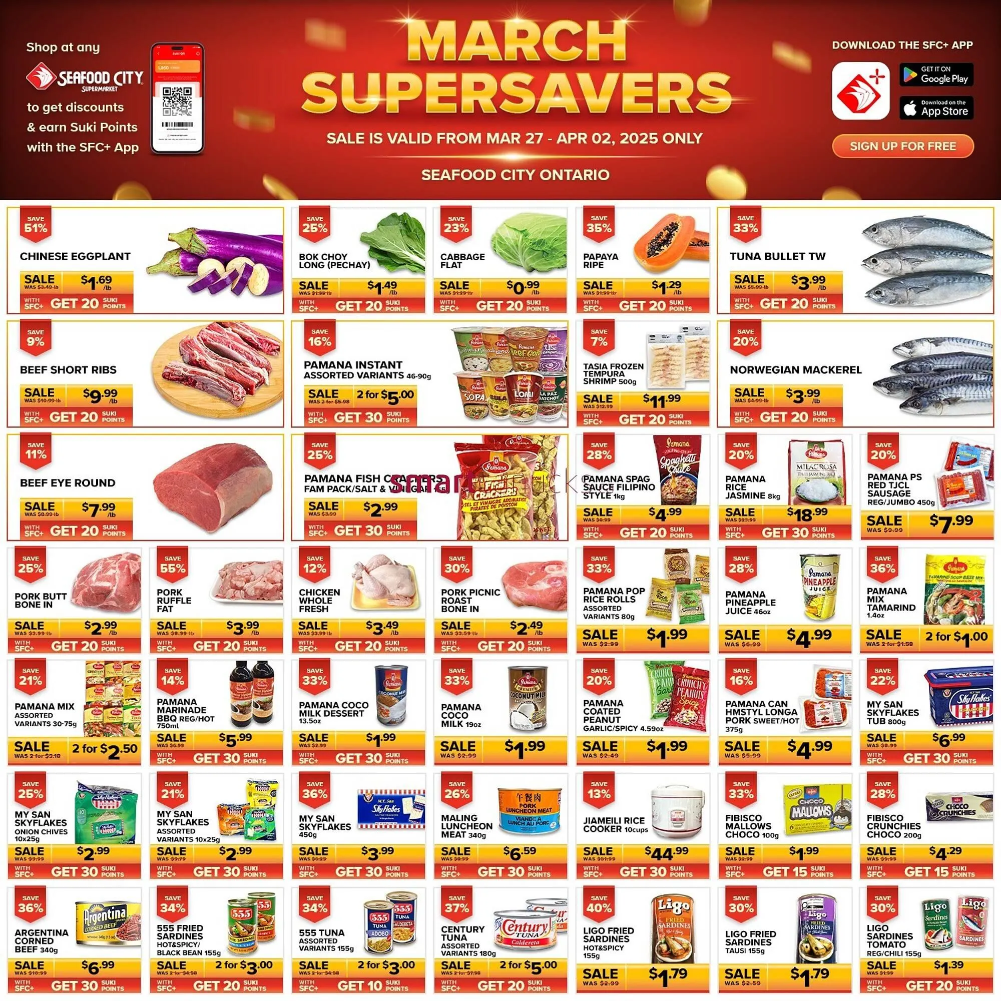 Seafood City Supermarket flyer - 1