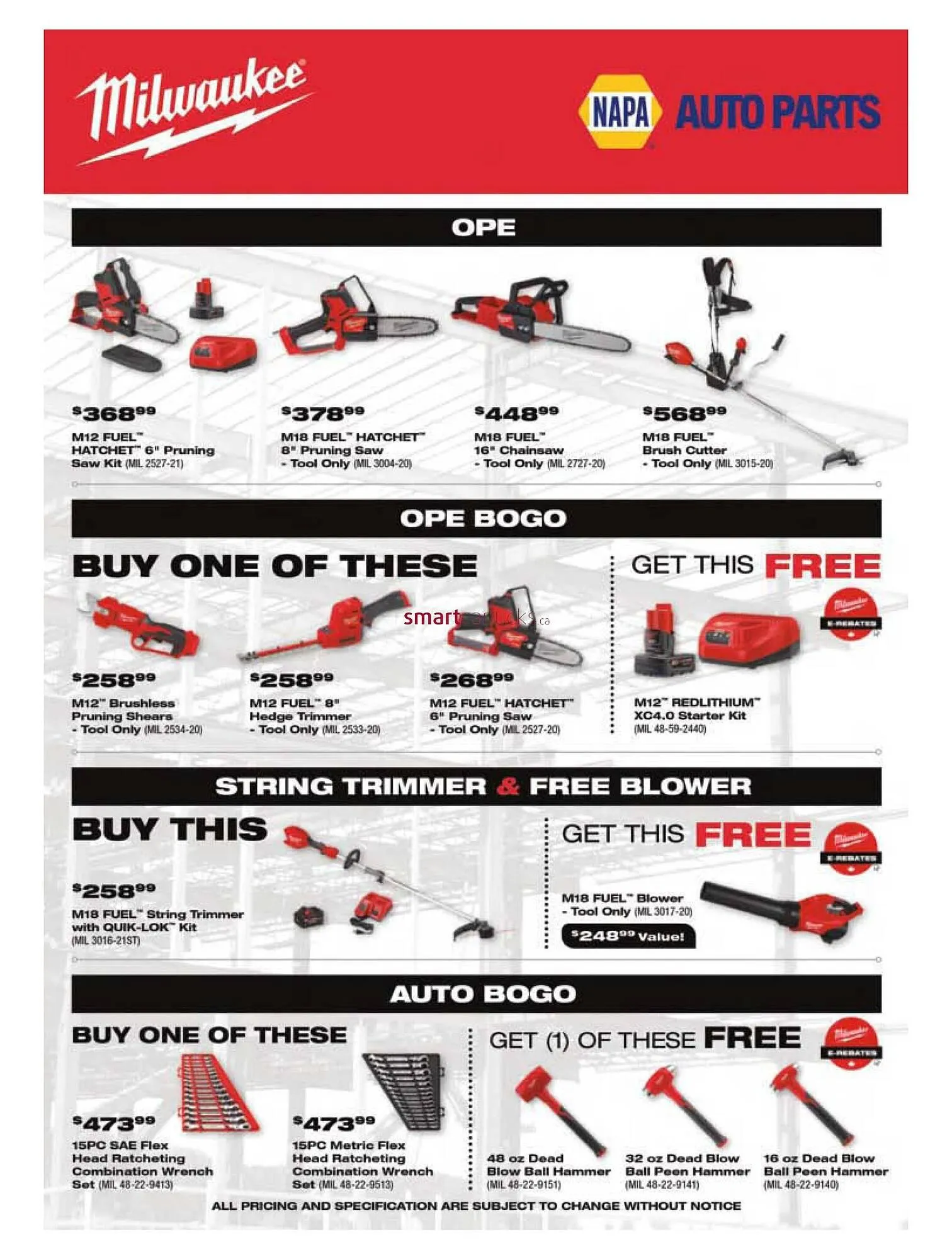 NAPA Auto Parts flyer from May 1 to May 31 2025 - flyer page 7