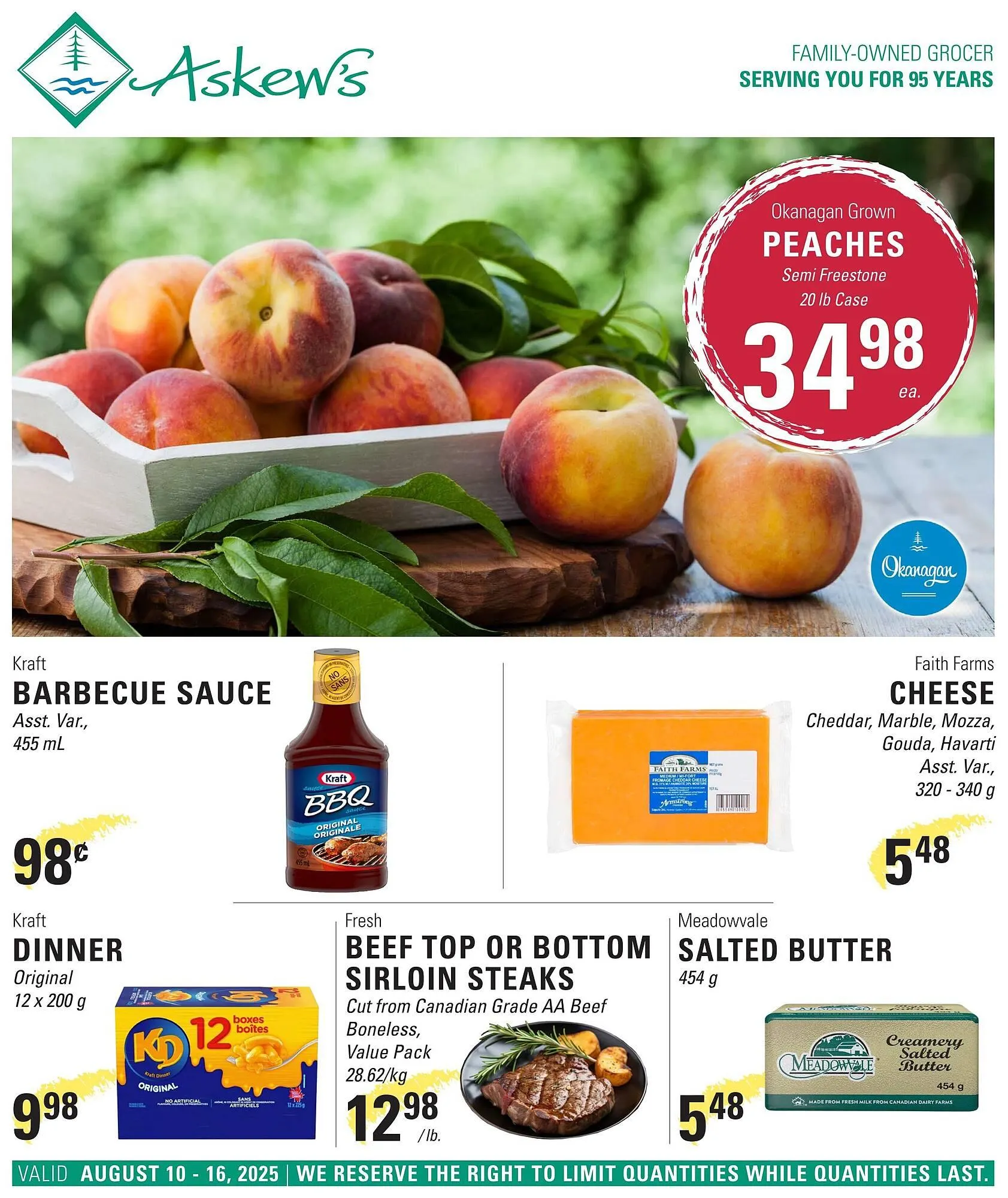 Askews Foods flyer from August 10 to August 16 2025 - flyer page 1