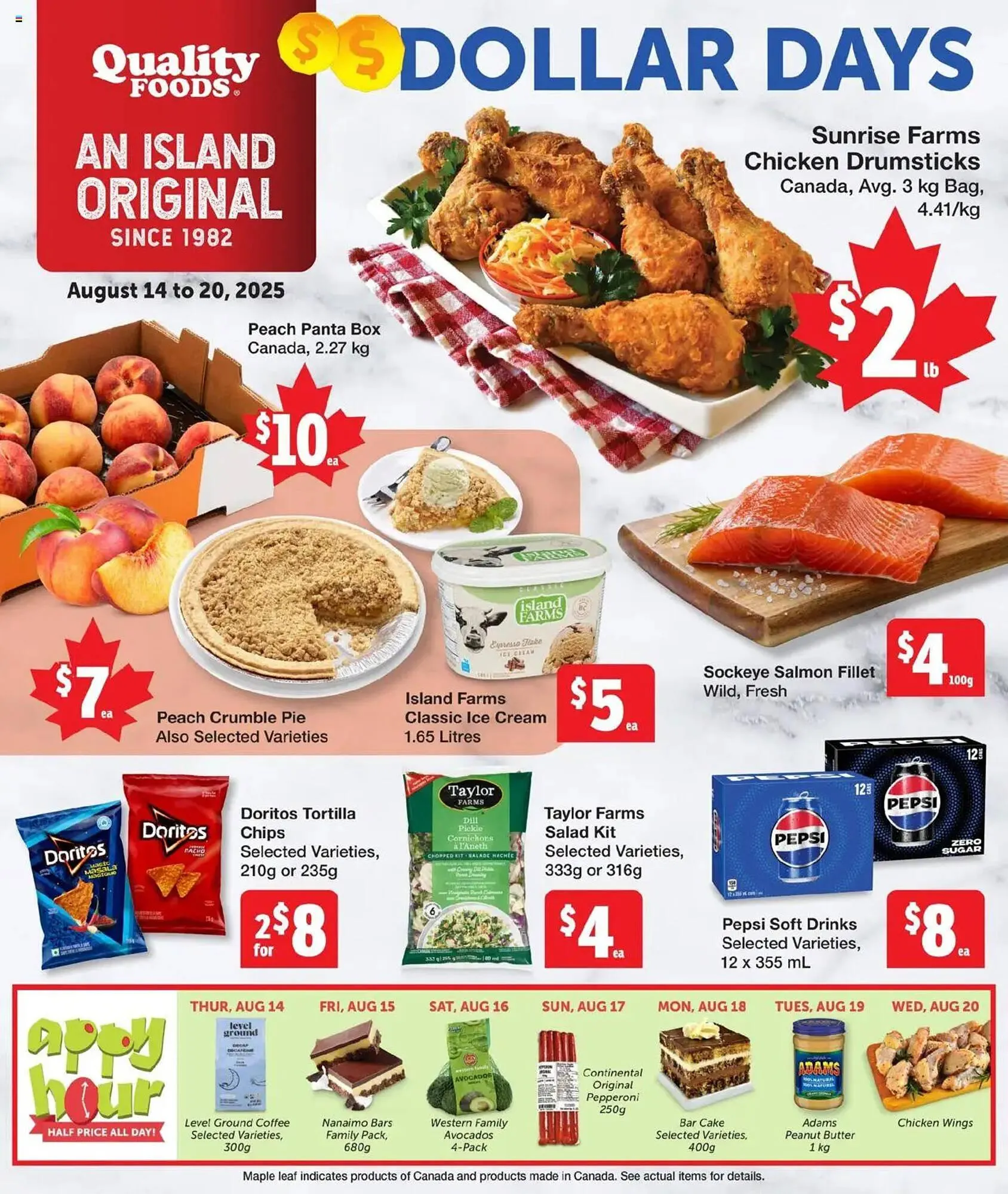 Quality Foods flyer from August 14 to August 21 2025 - flyer page 1