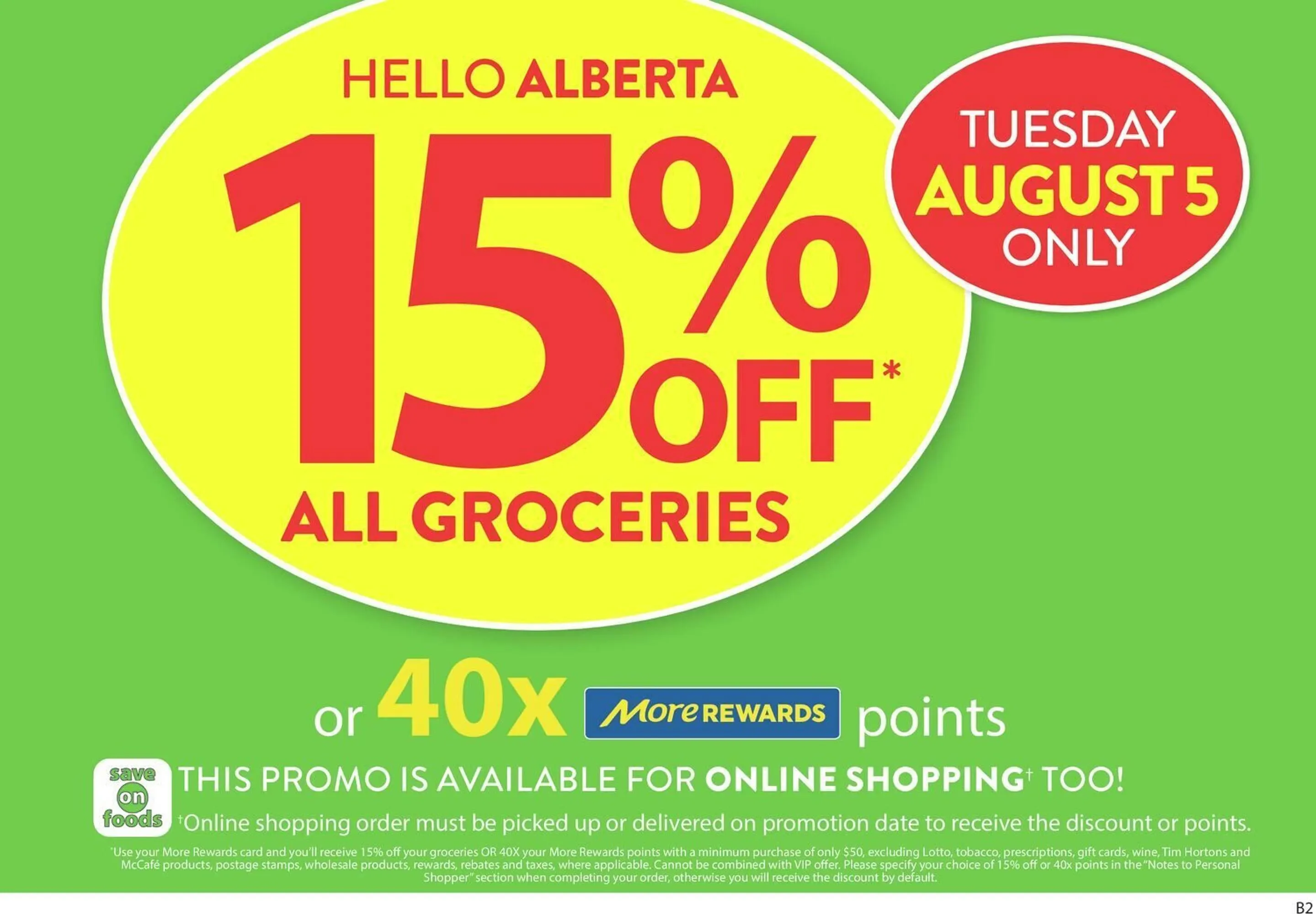 Save on Foods flyer from August 28 to September 4 2025 - flyer page 1