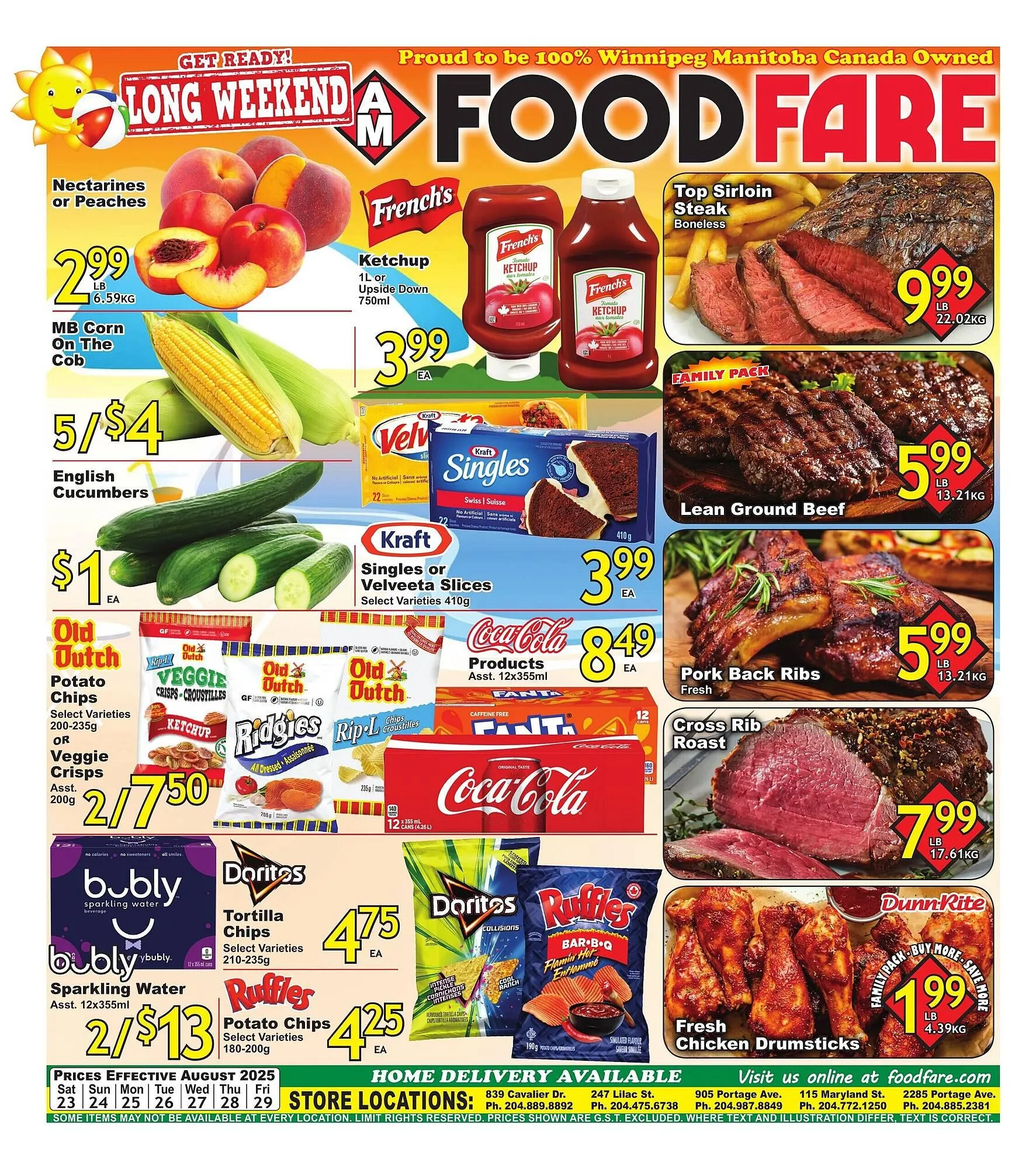 Food Fare flyer from August 22 to August 28 2025 - flyer page 1