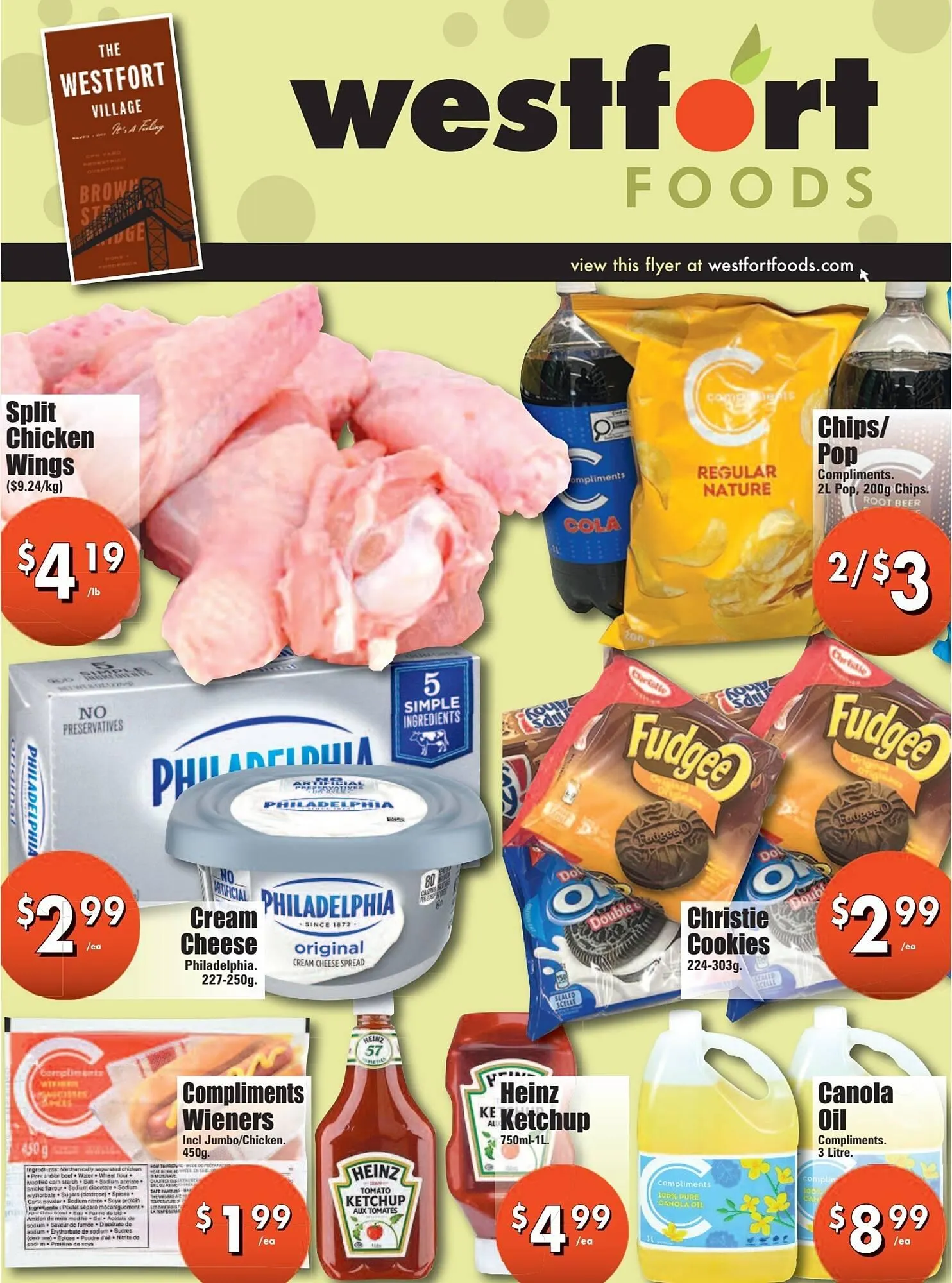 Westfort Foods flyer from August 29 to September 4 2025 - flyer page 1