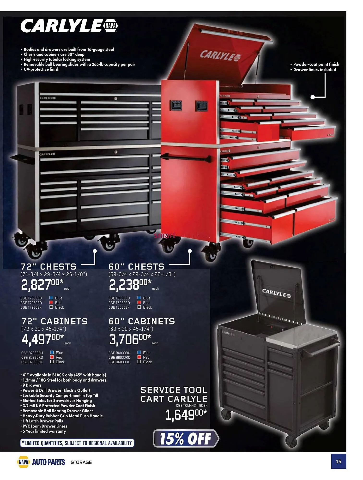 NAPA Auto Parts flyer from May 1 to May 31 2025 - flyer page 15