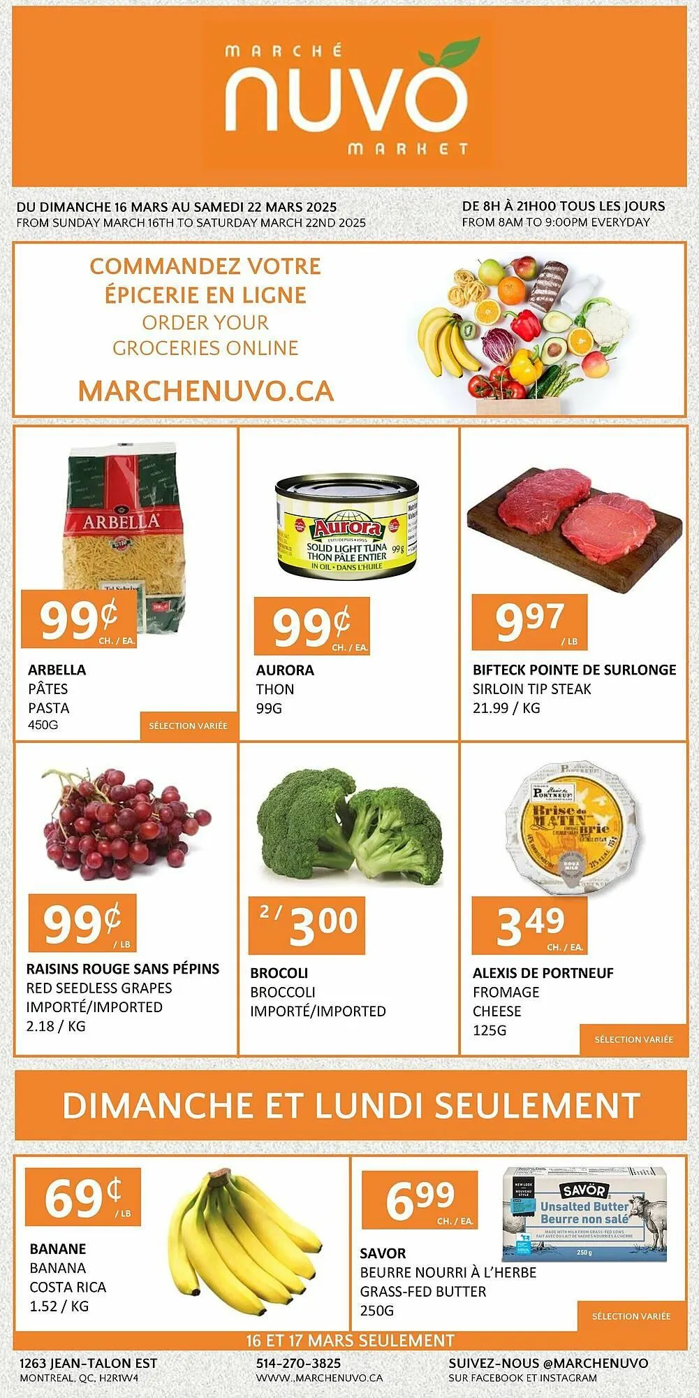Marche Nuvo flyer - 1