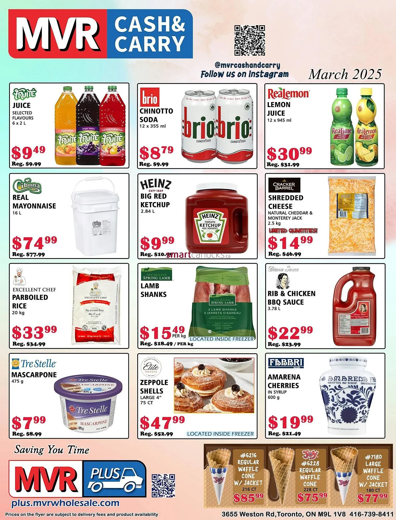 MVR Cash & Carry flyer - 1
