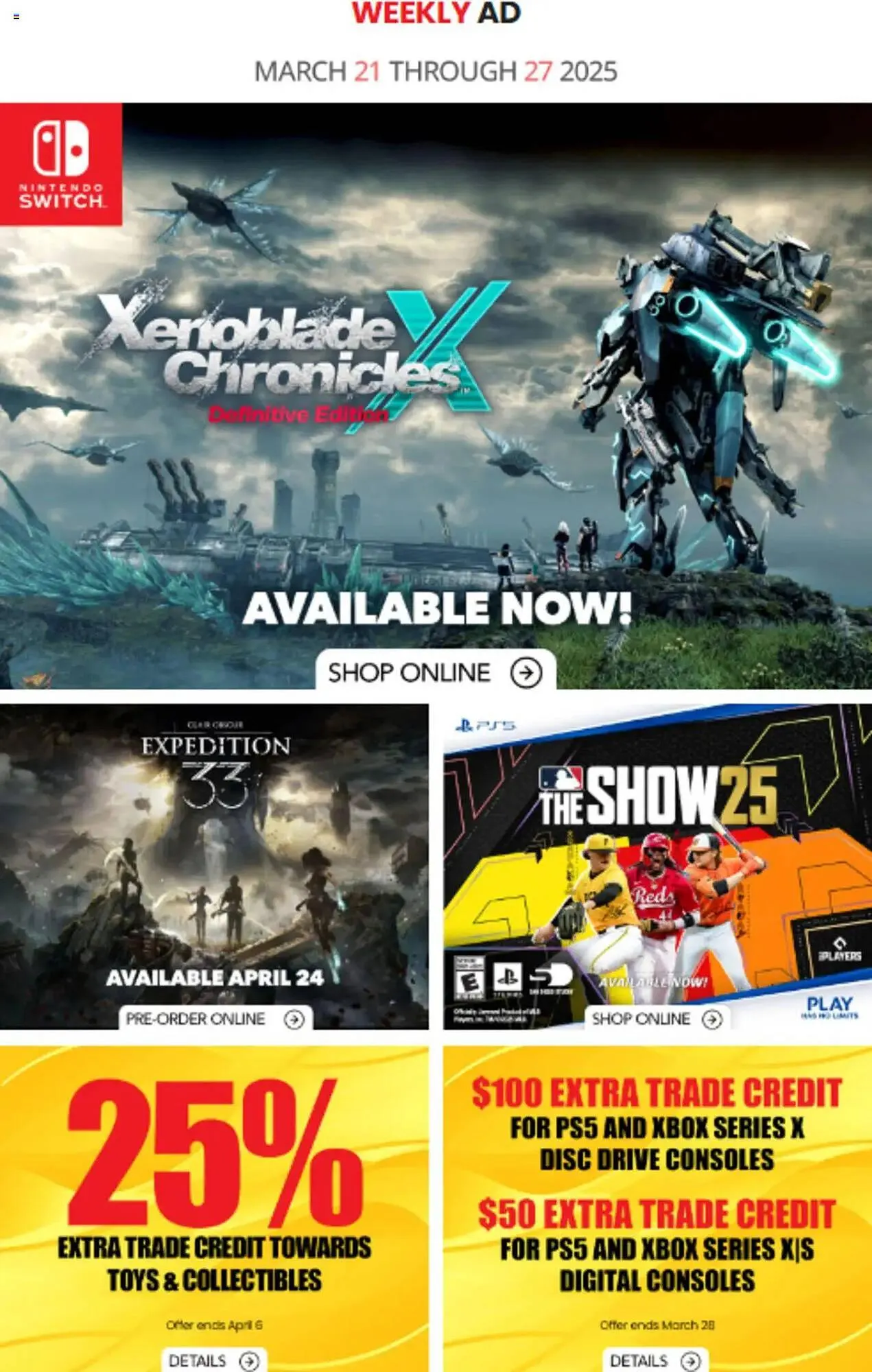 GameStop flyer - 1