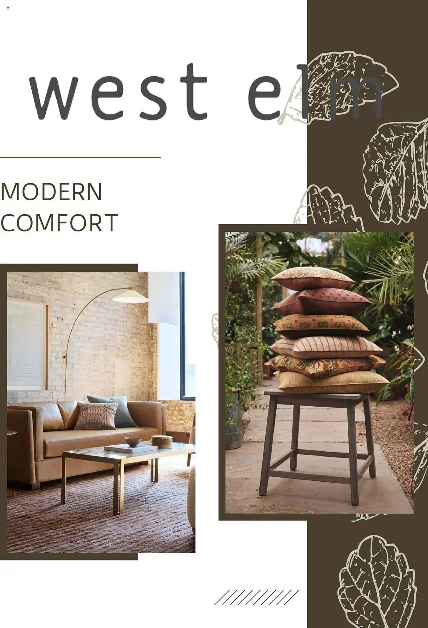 West Elm flyer from August 20 to September 15 2025 - flyer page 1