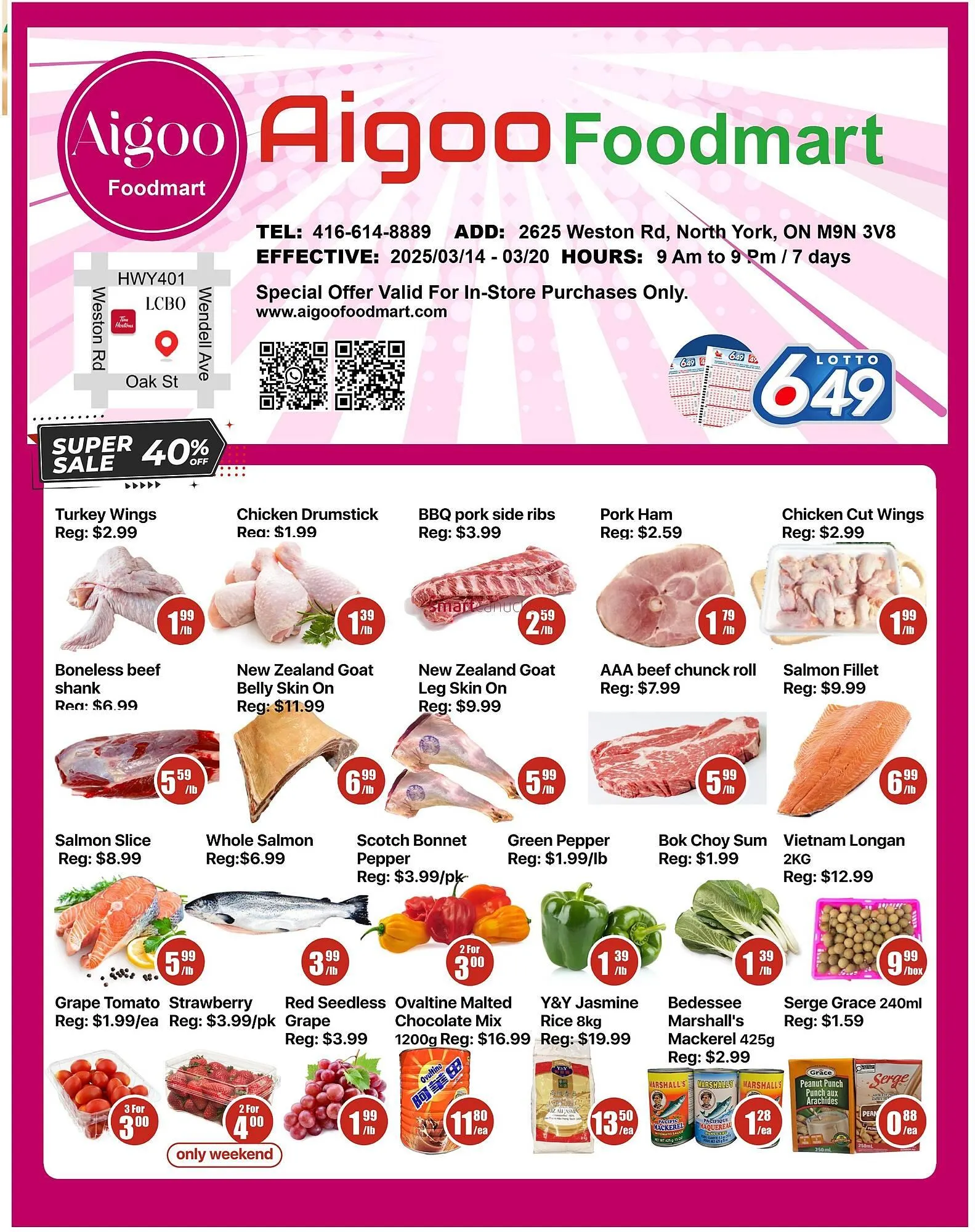 Aigoo Foodmart flyer - 1