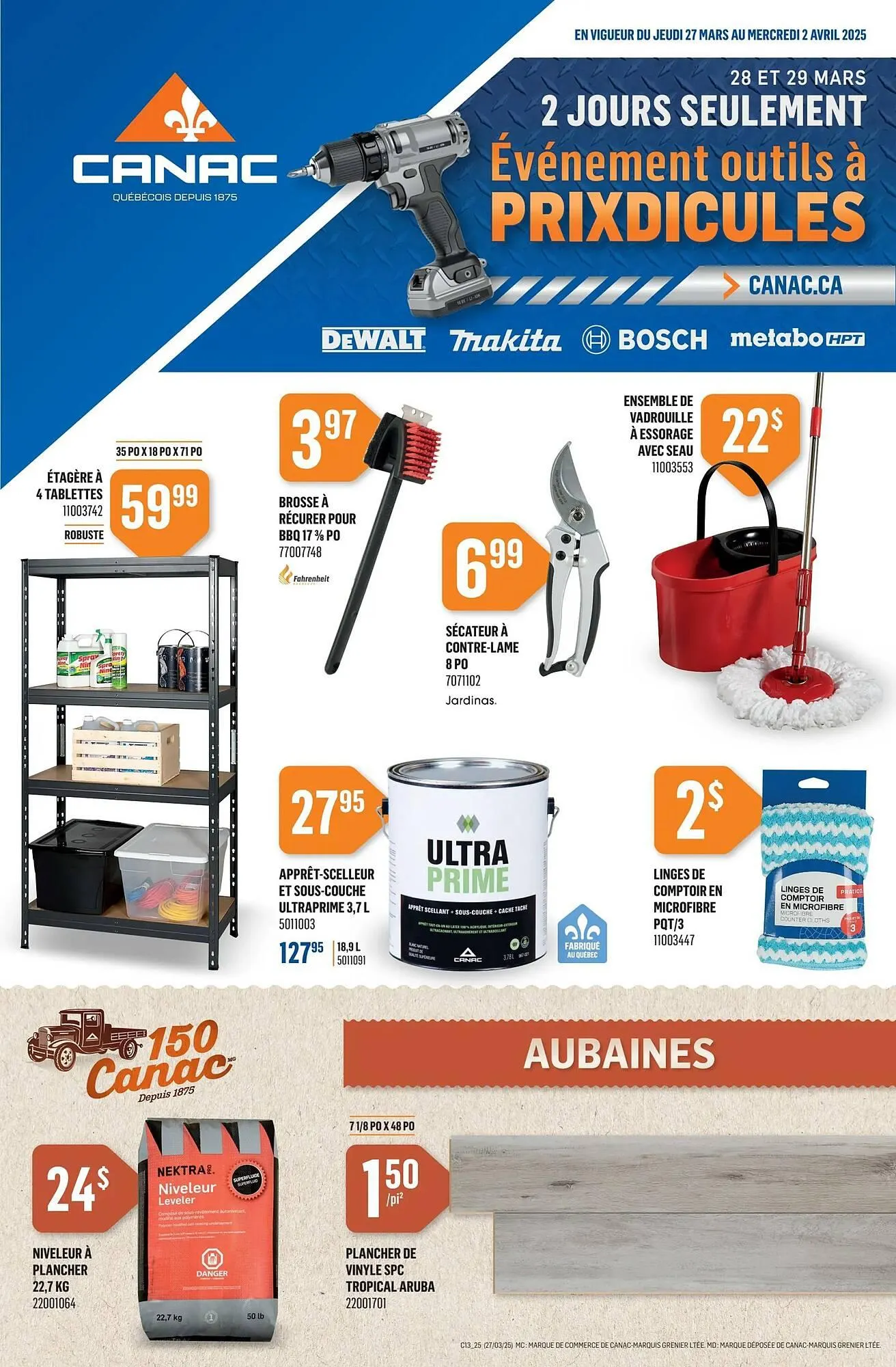 Canac flyer - 1