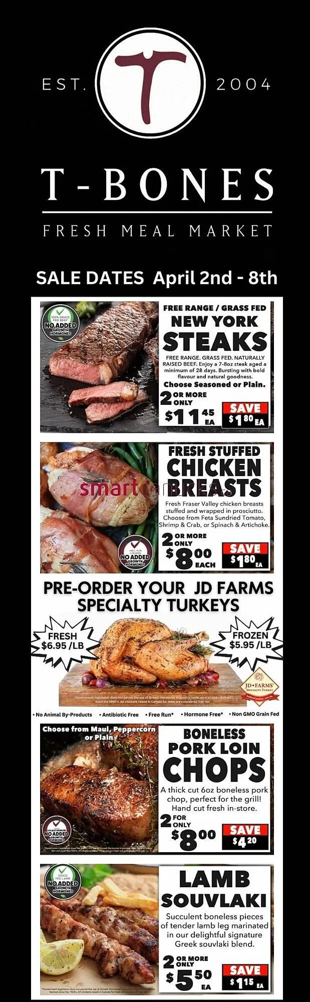 T-Bones flyer - 1