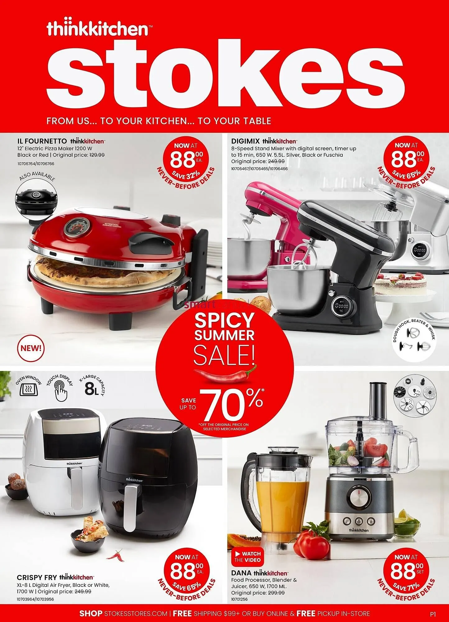 Stokes flyer from July 28 to September 28 2025 - flyer page 1