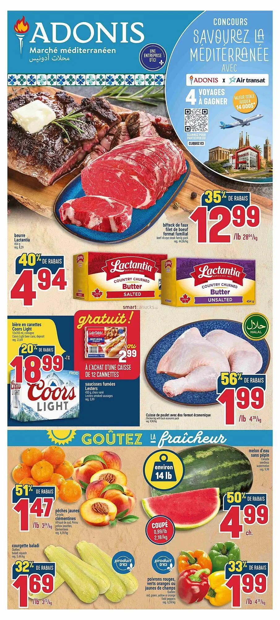 Marché Adonis flyer from August 28 to September 3 2025 - flyer page 1