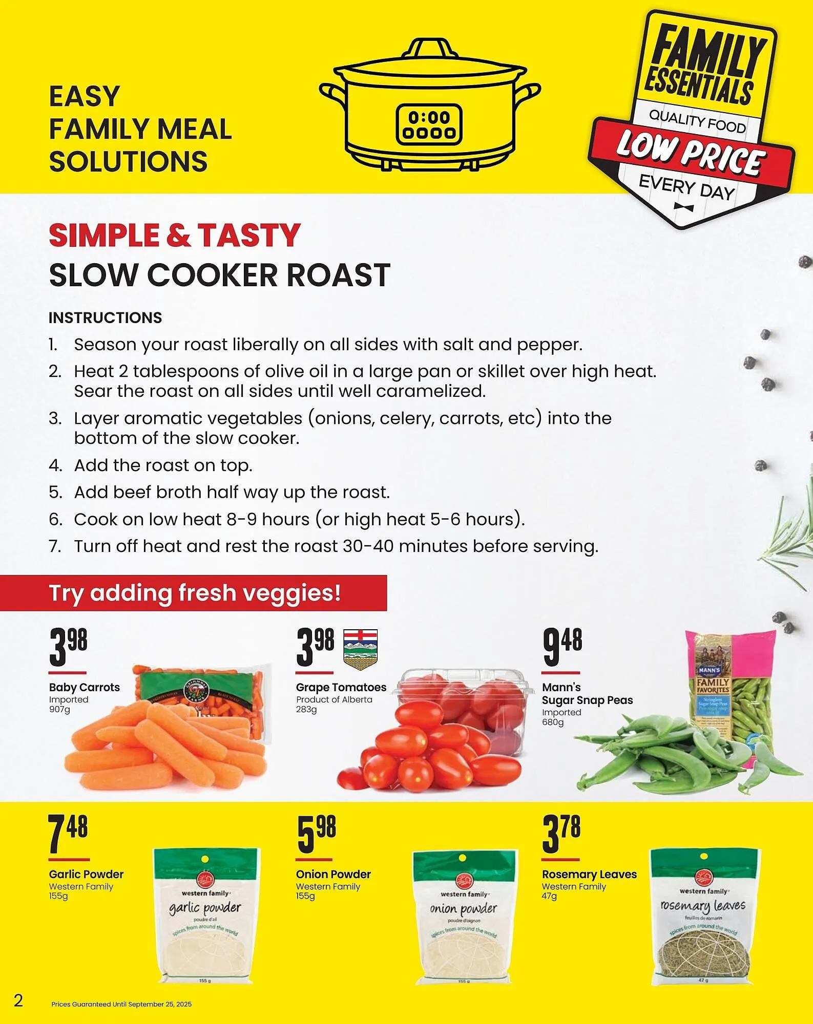 Freson Bros flyer from August 29 to September 25 2025 - flyer page 2