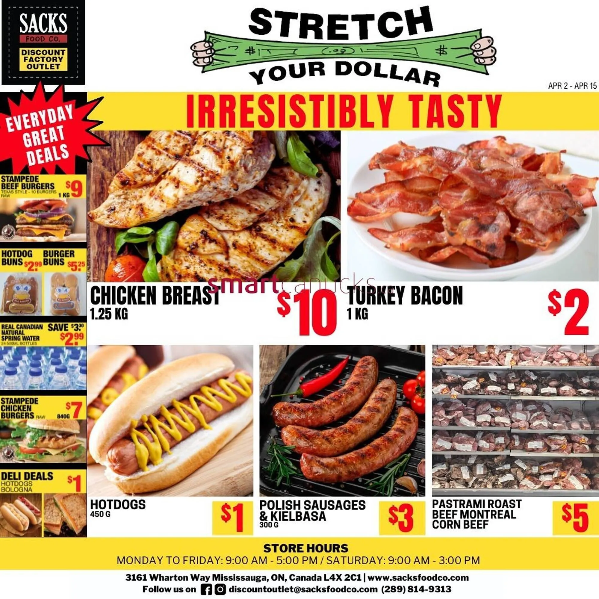 Sacks Food Co. flyer - 1