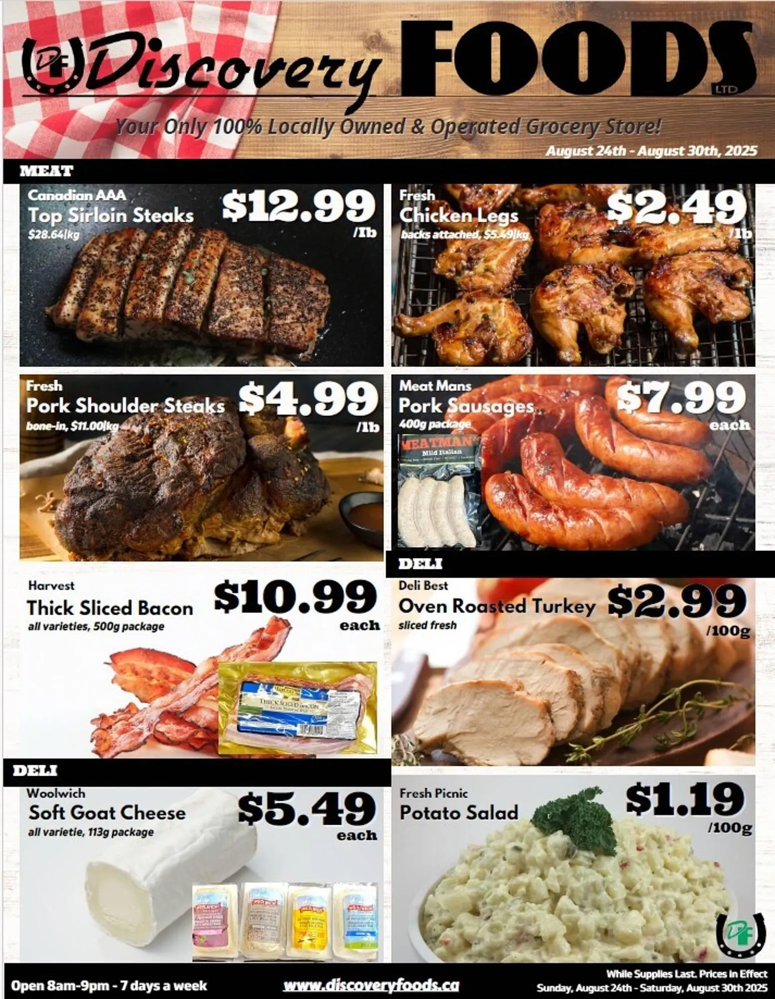 Discovery Foods flyer from August 24 to August 30 2025 - flyer page 1